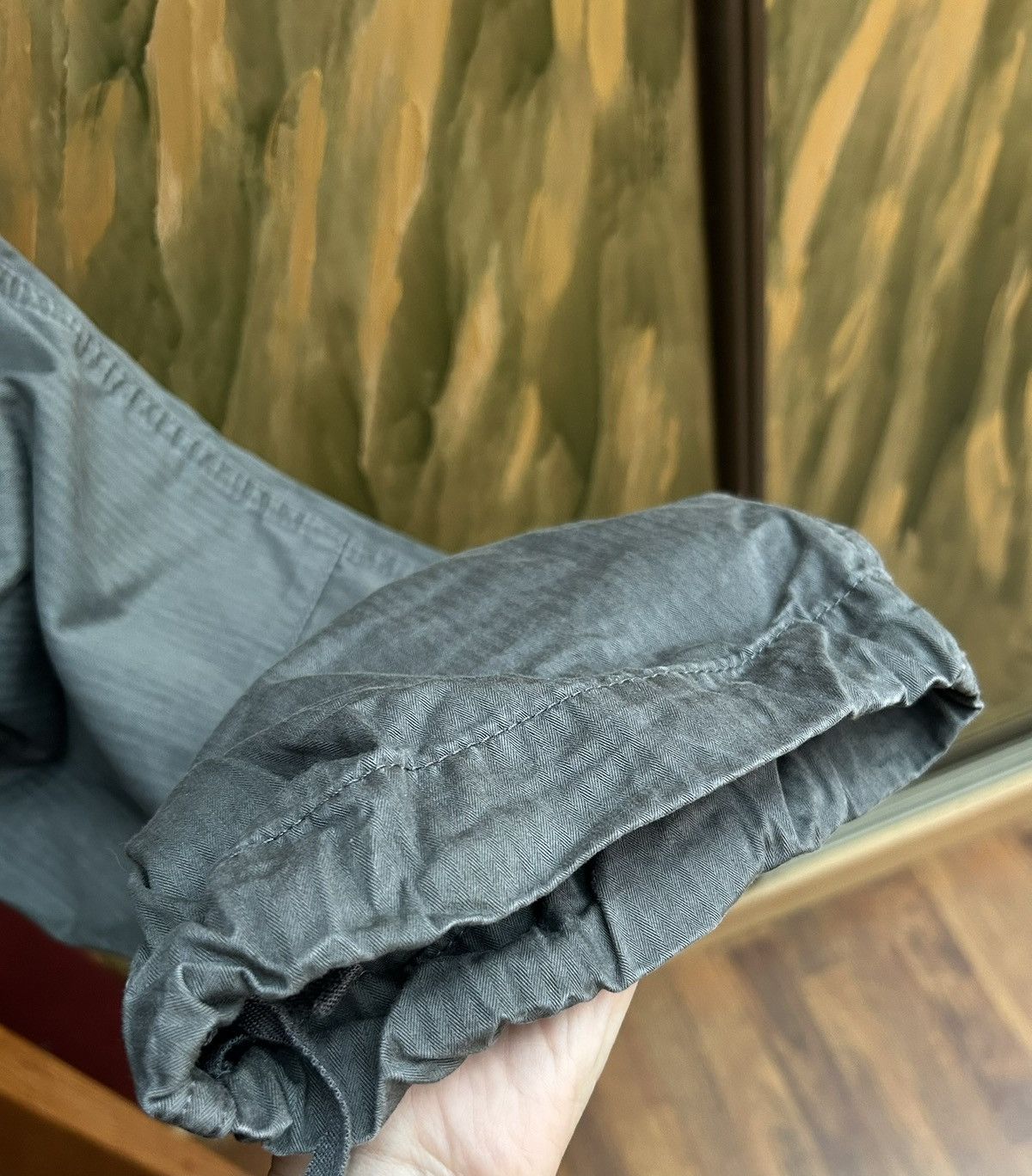 Carhartt Vintage Carhartt Cotton Twill Gray Cargo Pants Size 33x32 Size US 33 - 7 Thumbnail
