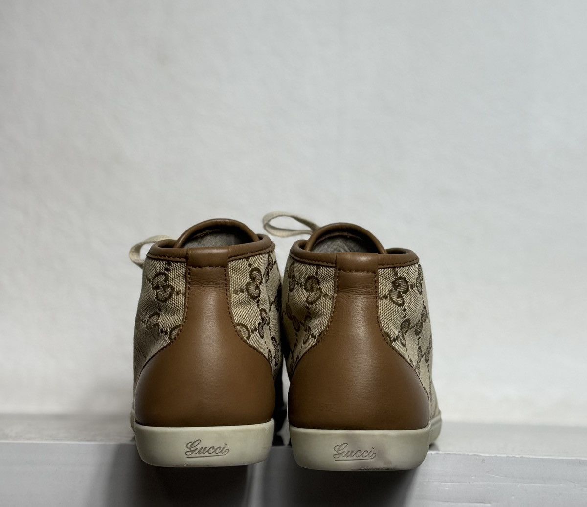Gucci GG Gucci Monogram Luxury High Top Sneaker Vintage Size 36 Size US 6 / IT 36 - 2 Thumbnail
