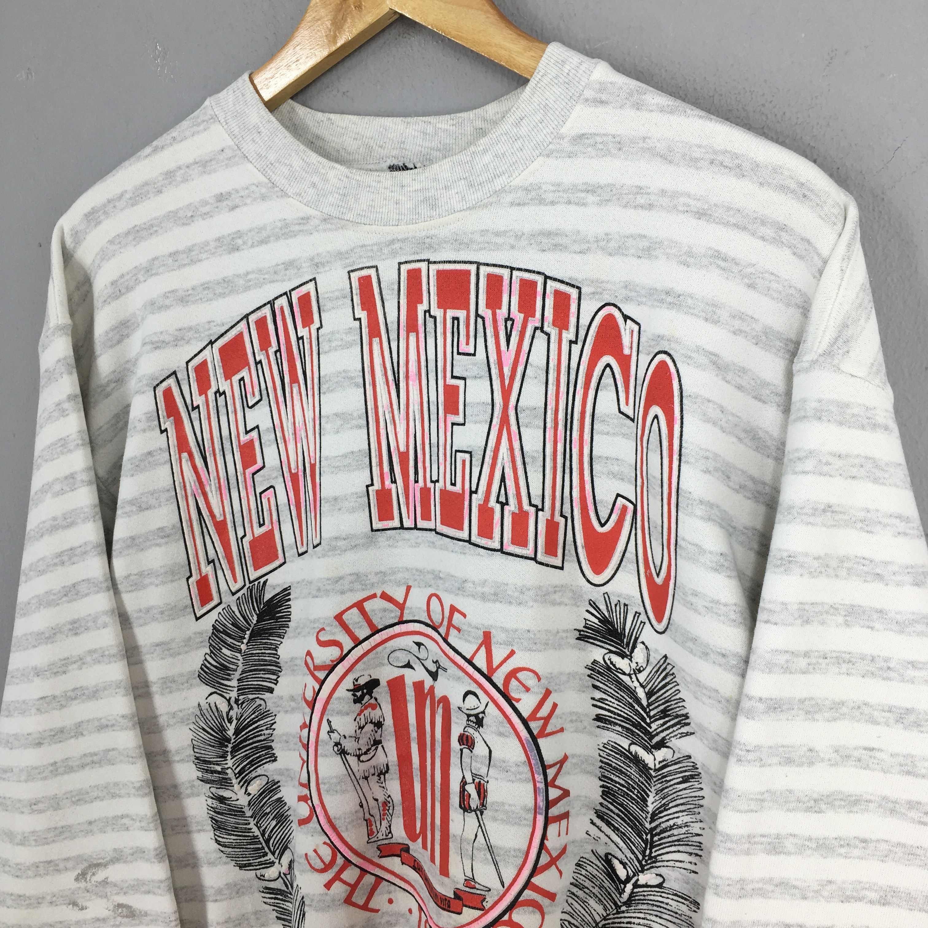 Other Vintage New Mexico Lobos NCAA Sweatshirt Large Size US L / EU 52-54 / 3 - 3 Thumbnail