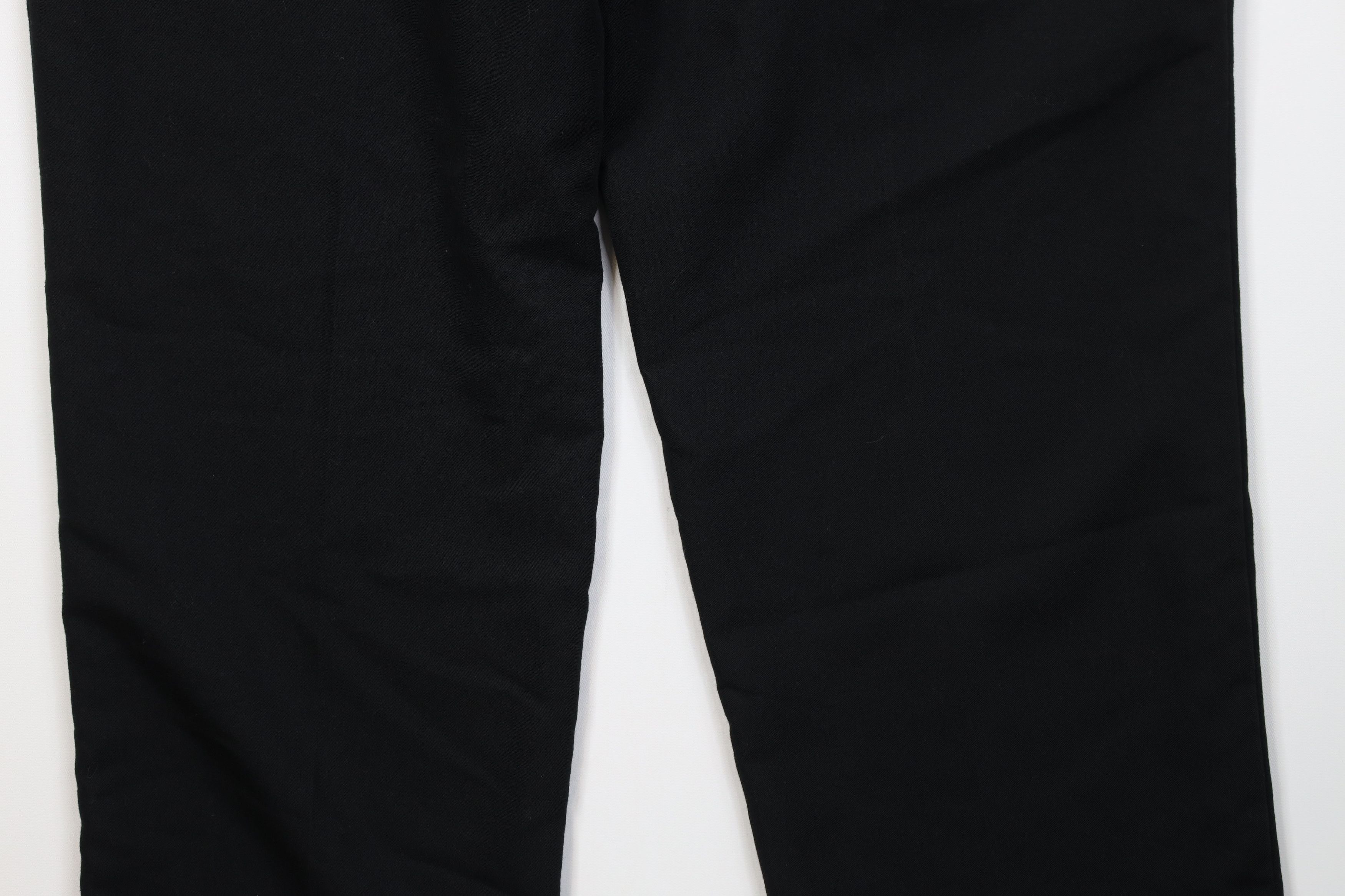 Vintage Vintage 90s Streetwear Wool Blend Wide Leg Chino Pants Black Size US 38 / EU 54 - 10 Thumbnail