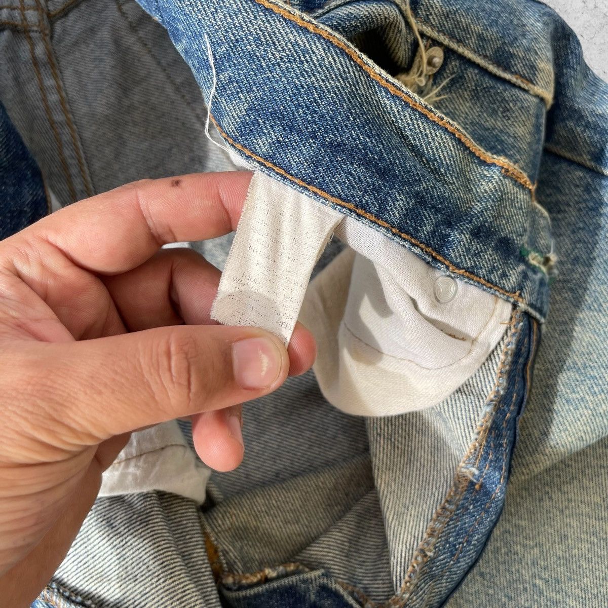 Tommy Hilfiger 🔥Tommy Hilfiger Distressed Denim W28 🔥 Size US 28 / EU 44 - 7 Thumbnail