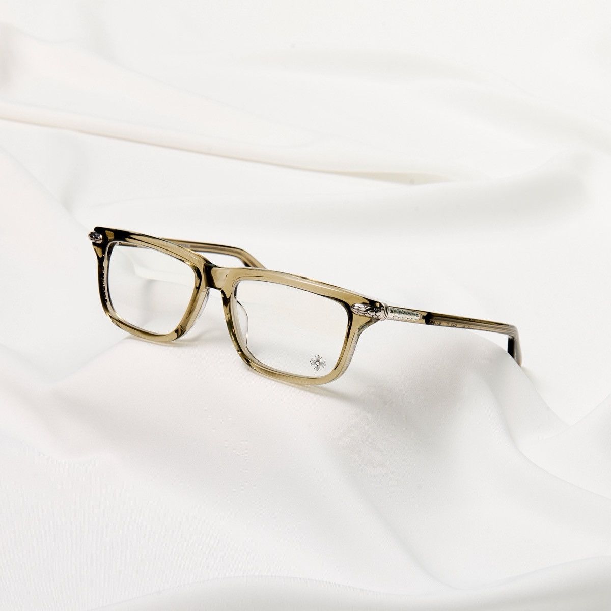 CHROME HEARTS LITTLE DINGER ARMY GLASSES