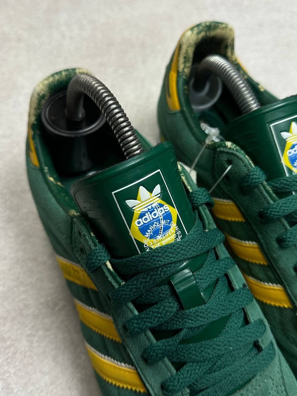 Adidas NWT 2006 Adidas Brasil World Cup ADI TR Suede Sneakers Size US 8.5 / EU 41-42 - 3 Thumbnail