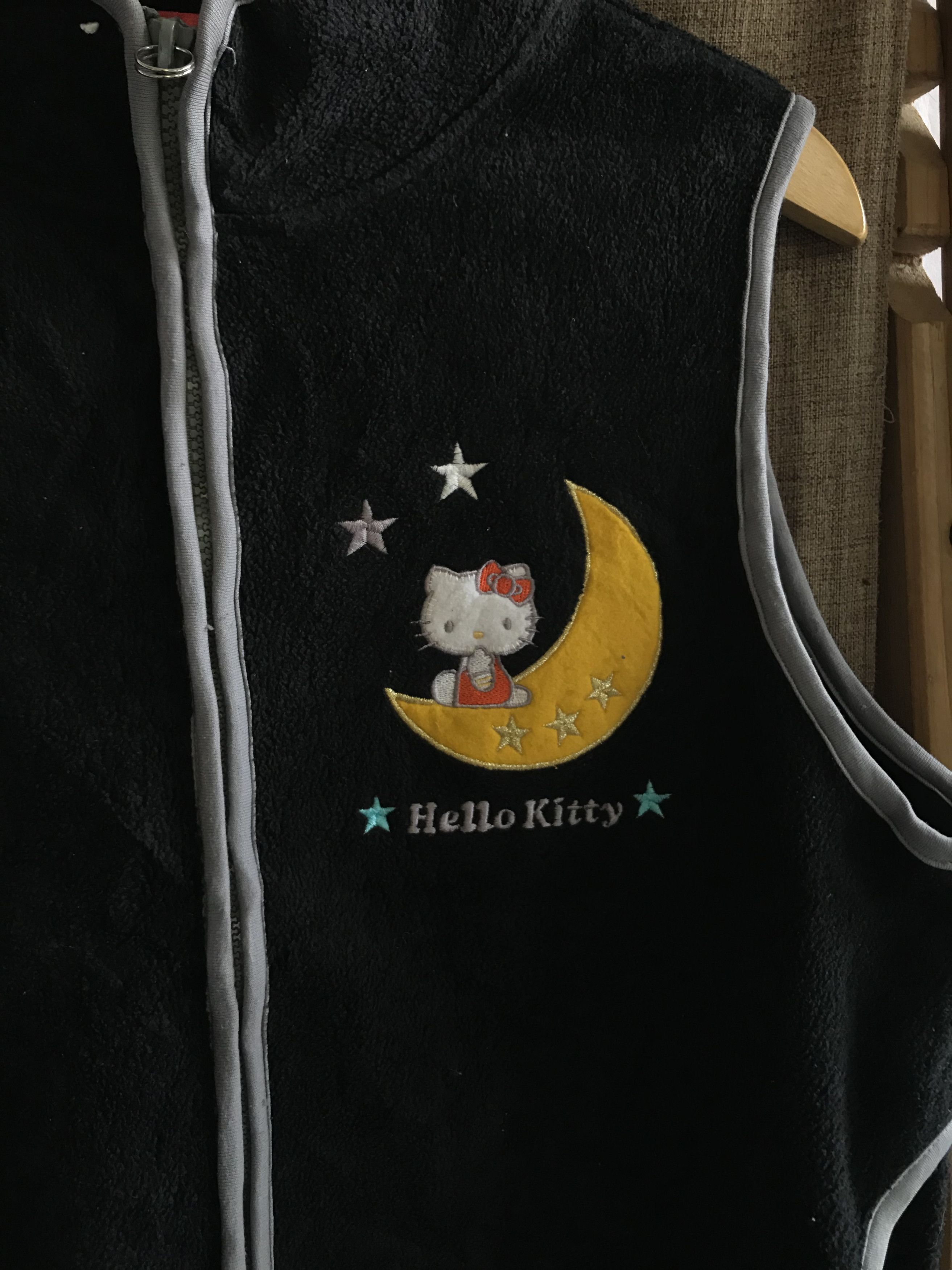 20471120 × Hysteric Glamour × Vintage Vintage Hello Kitty Crescent Moon Fleece Vest Size M / US 6-8 / IT 42-44 - 2 Thumbnail