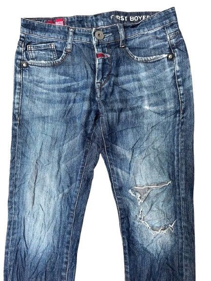 Marithe + Francois Girbaud MARITHE FRANCOIS GIRBAUD. JEANS DISTRESSED STYLE Size US 32 / EU 48 - 2 Thumbnail