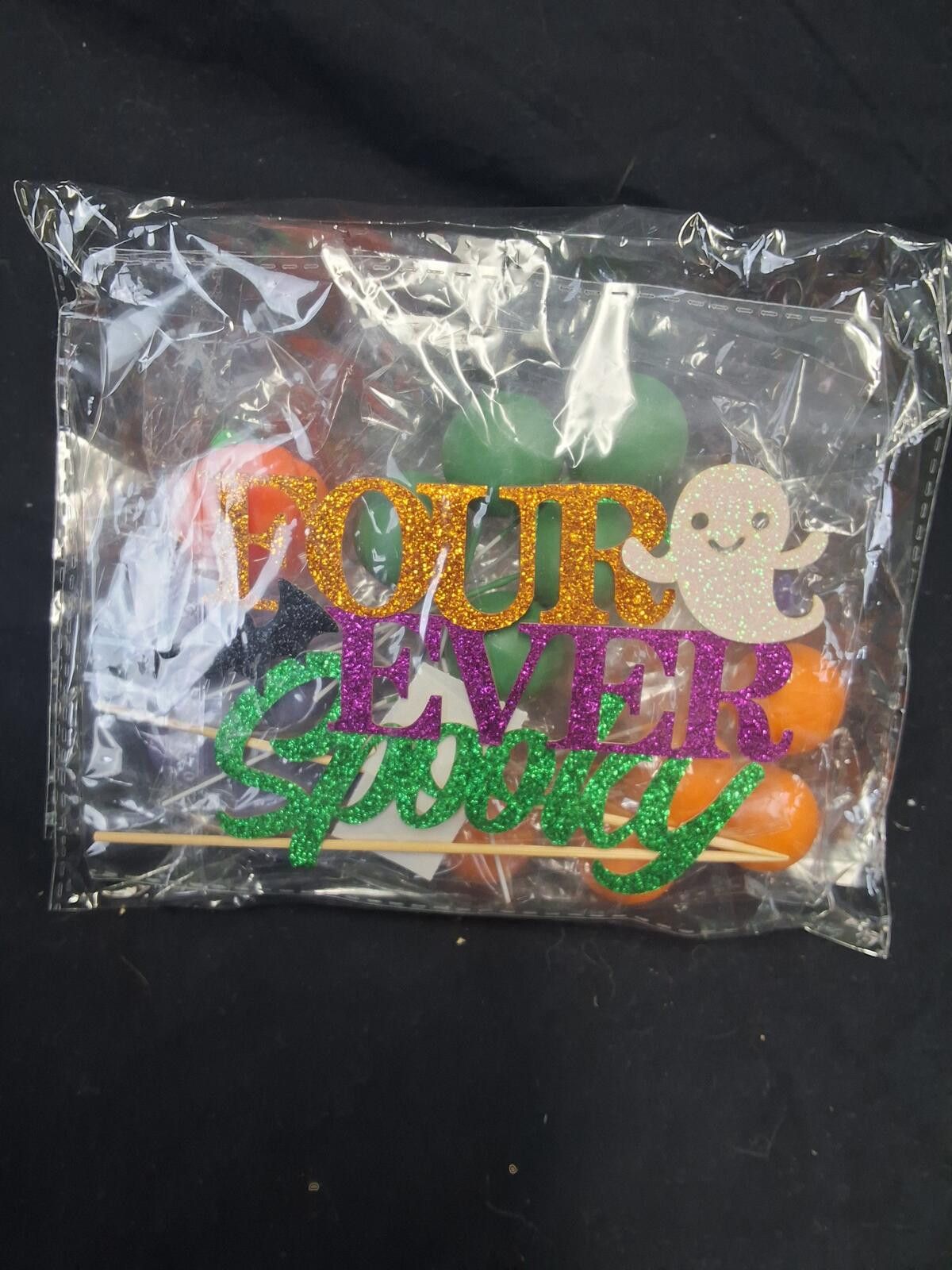 Other Four Ever Spooky Halloween Cake Decorations Size ONE SIZE - 1 Thumbnail