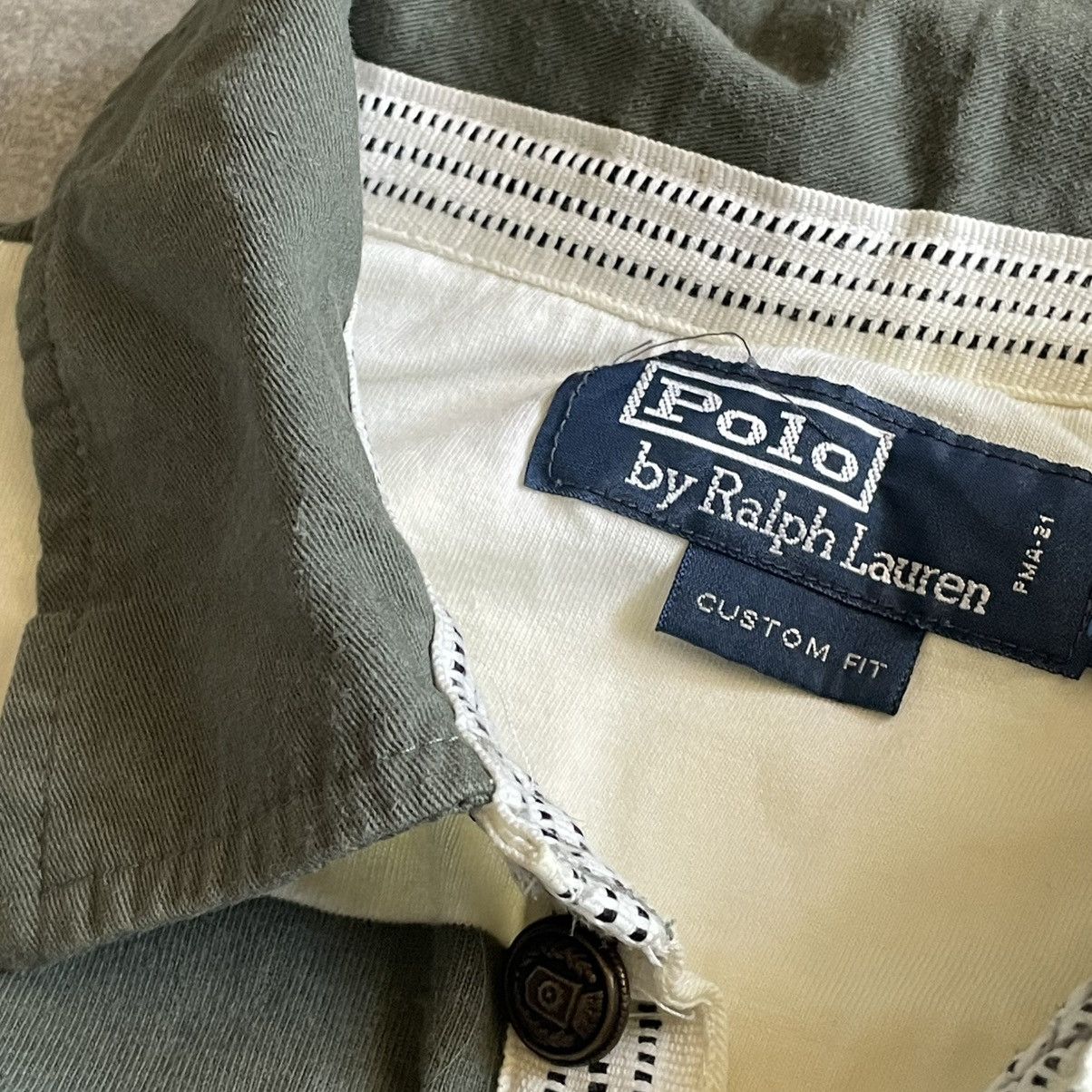Polo Ralph Lauren Rrl Vintage Y2K Polo Ralph Lauren Striped shirt Rugby Polo Size US XL / EU 56 / 4 - 3 Thumbnail