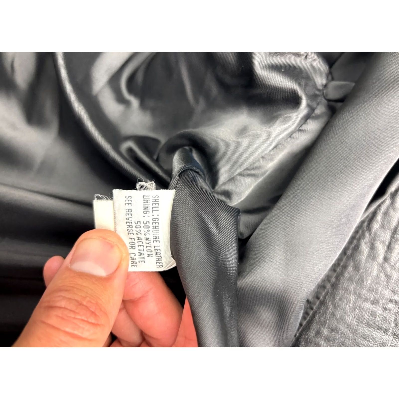 Vintage VINTAGE Jacobson's Leather Jacket Womens XS Black Braided Trim Long Pockets Jacket Womens XS Black Braided Trim Long Pockets Size XS / US 0-2 / IT 36-38 - 6 Thumbnail