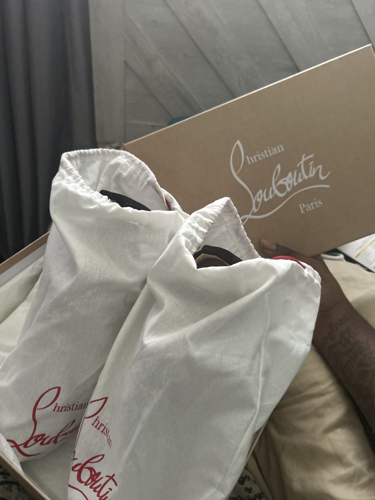 Christian Louboutin Christian loubiton red bottoms Size US 14 / EU 47 - 4 Thumbnail