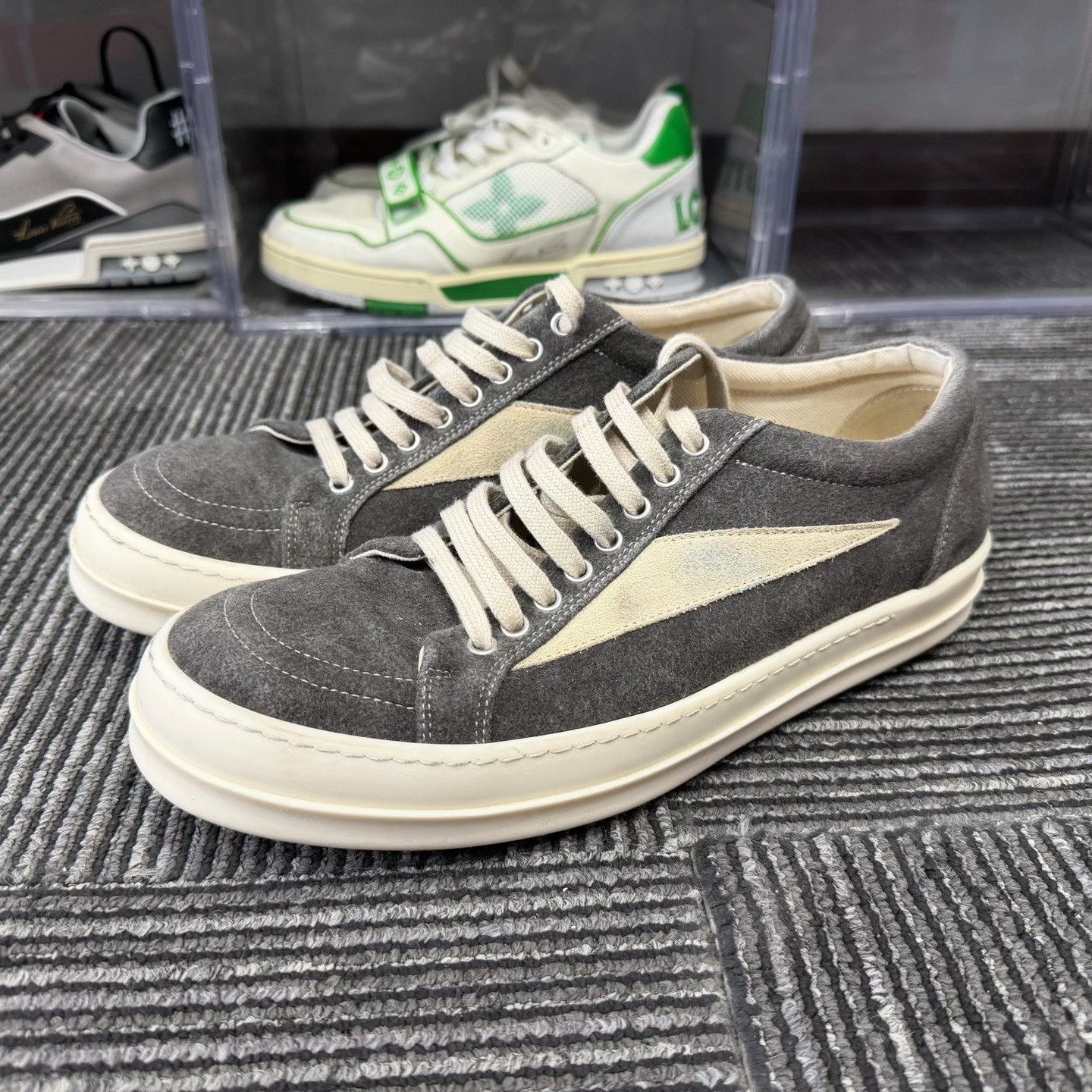 Rick Owens Rick Owens Suede Brown Lowtop Sneakers 10 Men Size US 10 / EU 43 - 1 Thumbnail