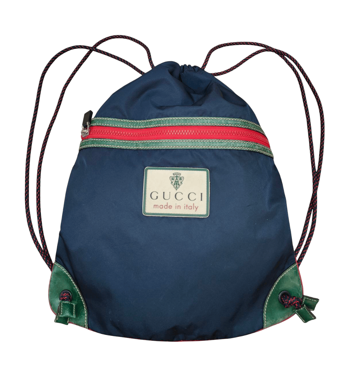 Gucci Gucci Drawstring Nylon Backpack Size ONE SIZE - 2 Thumbnail