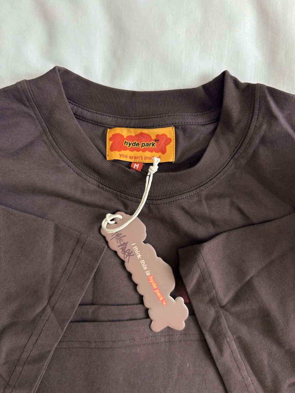 Other Hyde Park Stained Heart Tee Brown You Aren’t Invited Size US M / EU 48-50 / 2 - 7 Thumbnail