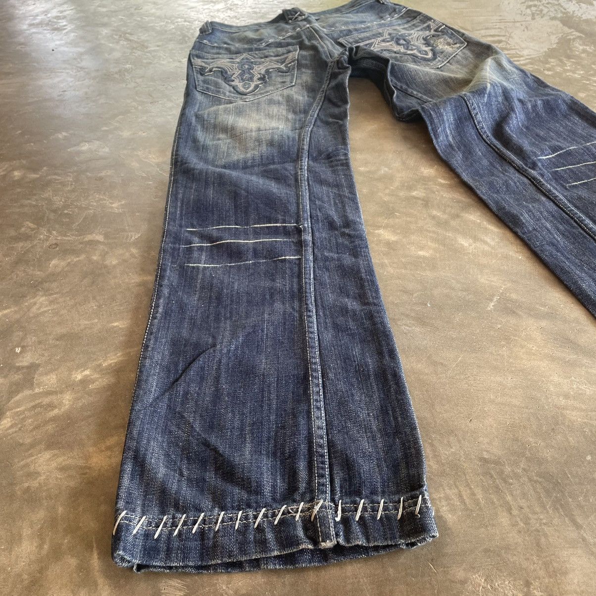 Tornado Mart Antik Denim Jeans Made In USA Vintage Distressed Denim Pants Size US 30 / EU 46 - 6 Thumbnail
