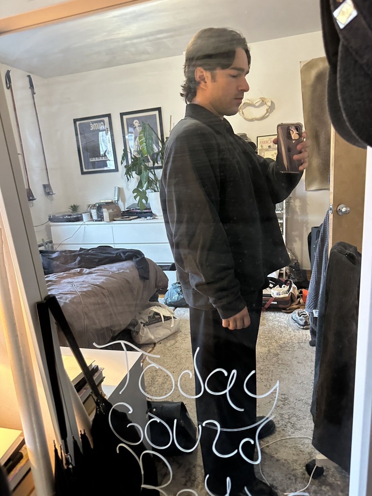 Acne Studios Raglan sleeve acne tape logo crew neck Size US S / EU 44-46 / 1 - 6 Thumbnail