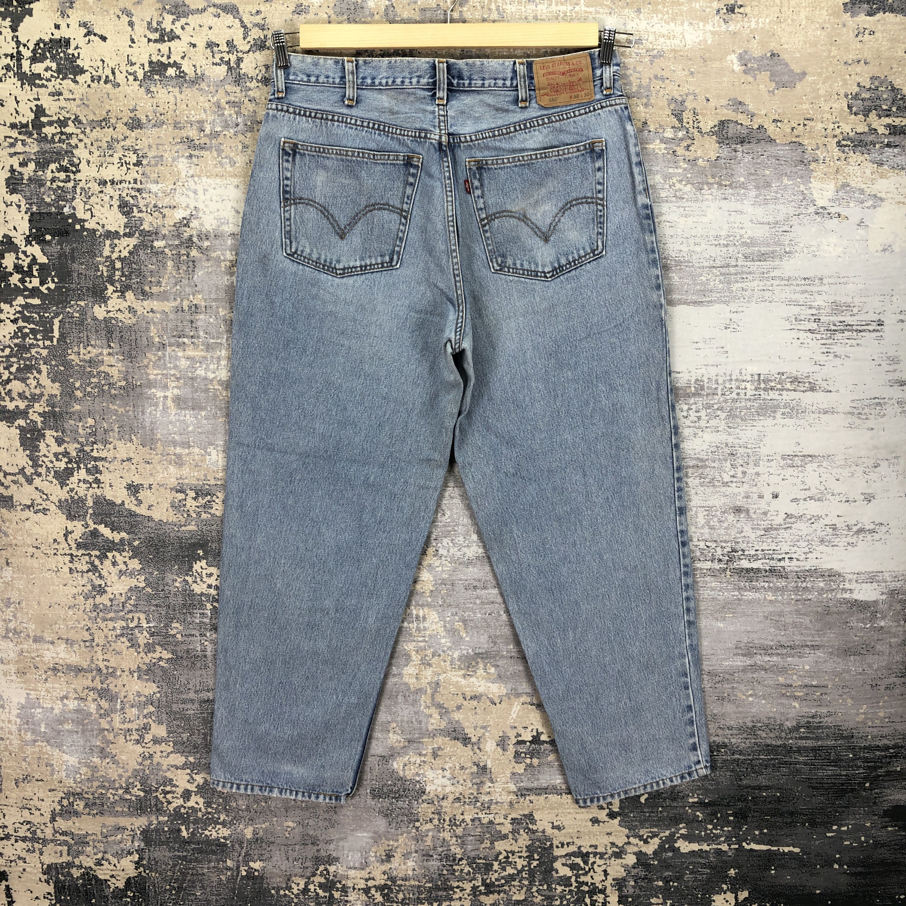 Levi's Vintage Y2K Levis Light Wash Jeans Levi's 560 Faded Denim Size US 36 / EU 52 - 2 Thumbnail