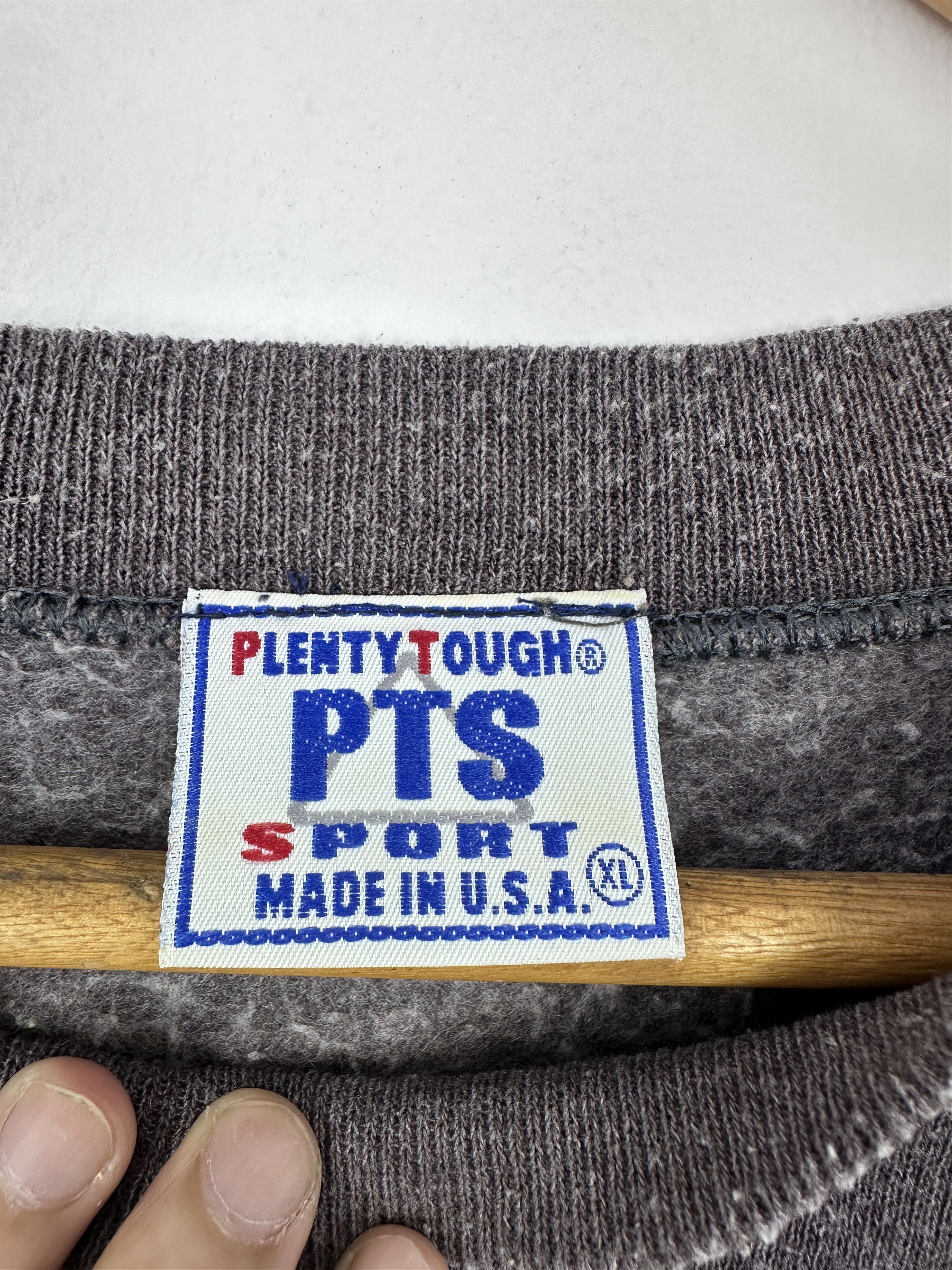 Vintage Vintage Plenty Tough Sport USA Grey Sweatshirt BP0016 Size US XL / EU 56 / 4 - 5 Thumbnail