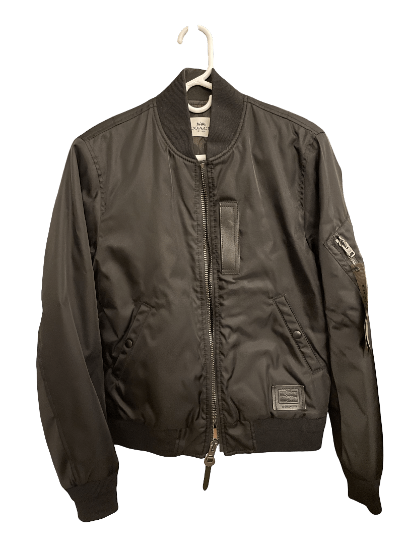Coach Coach Black MA-1 Bomber Jacket Size US XS / EU 42 / 0 - 1 Thumbnail