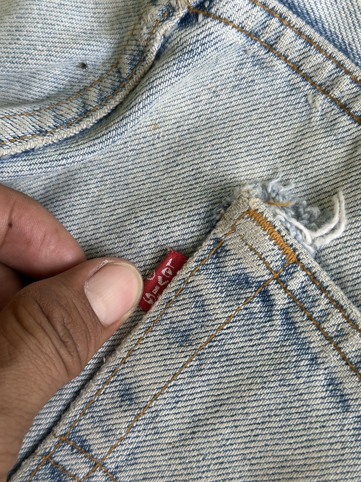 Japanese Brand Levis 💥 Denim Levis Jogger Pants Fashion💥 Size US 32 / EU 48 - 7 Thumbnail