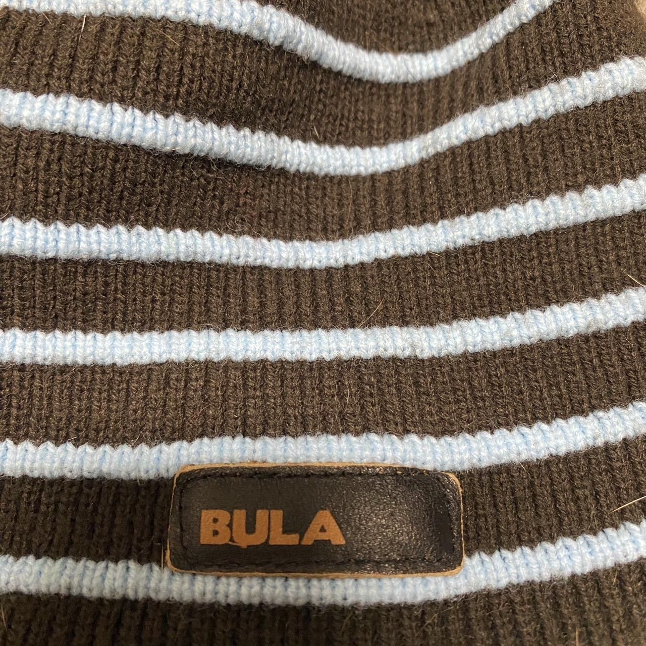 Other Y2k bula brown and baby blue stripper beanie Size ONE SIZE - 3 Thumbnail