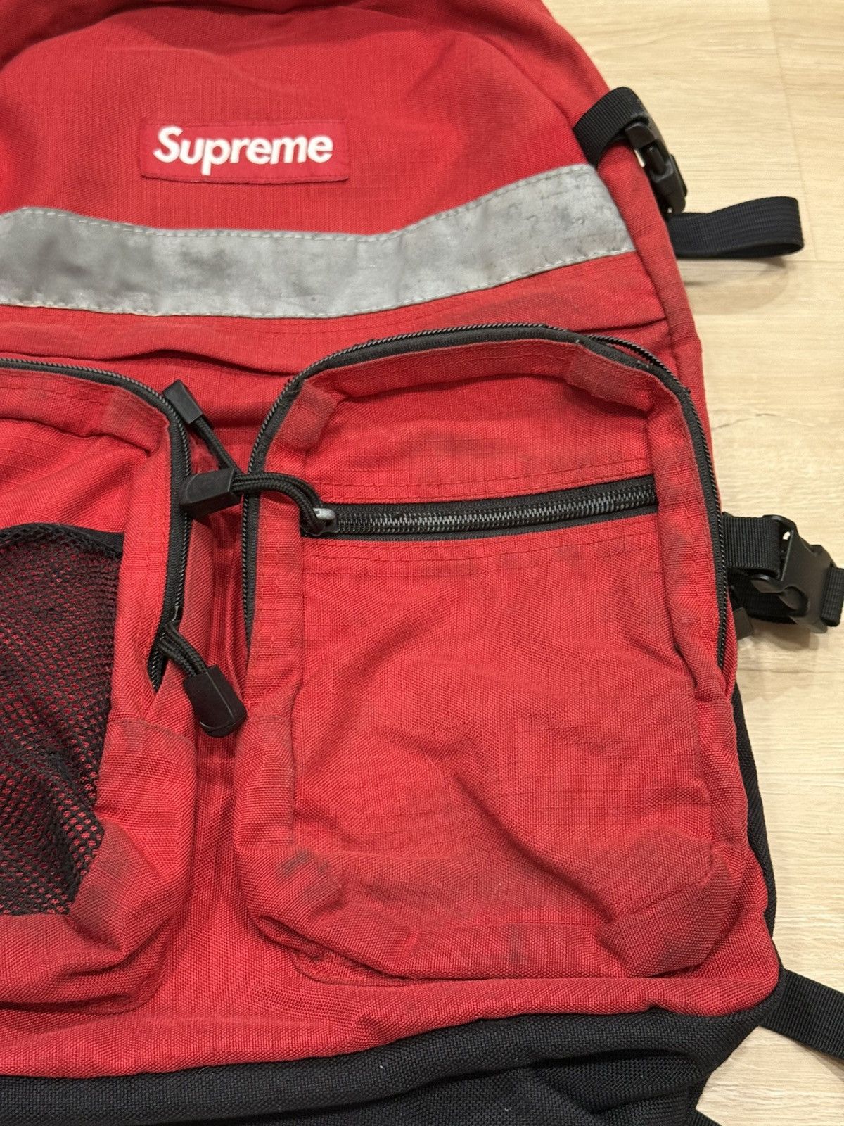 Supreme Supreme FW14 Hi Vis Backpack Size ONE SIZE - 4 Thumbnail