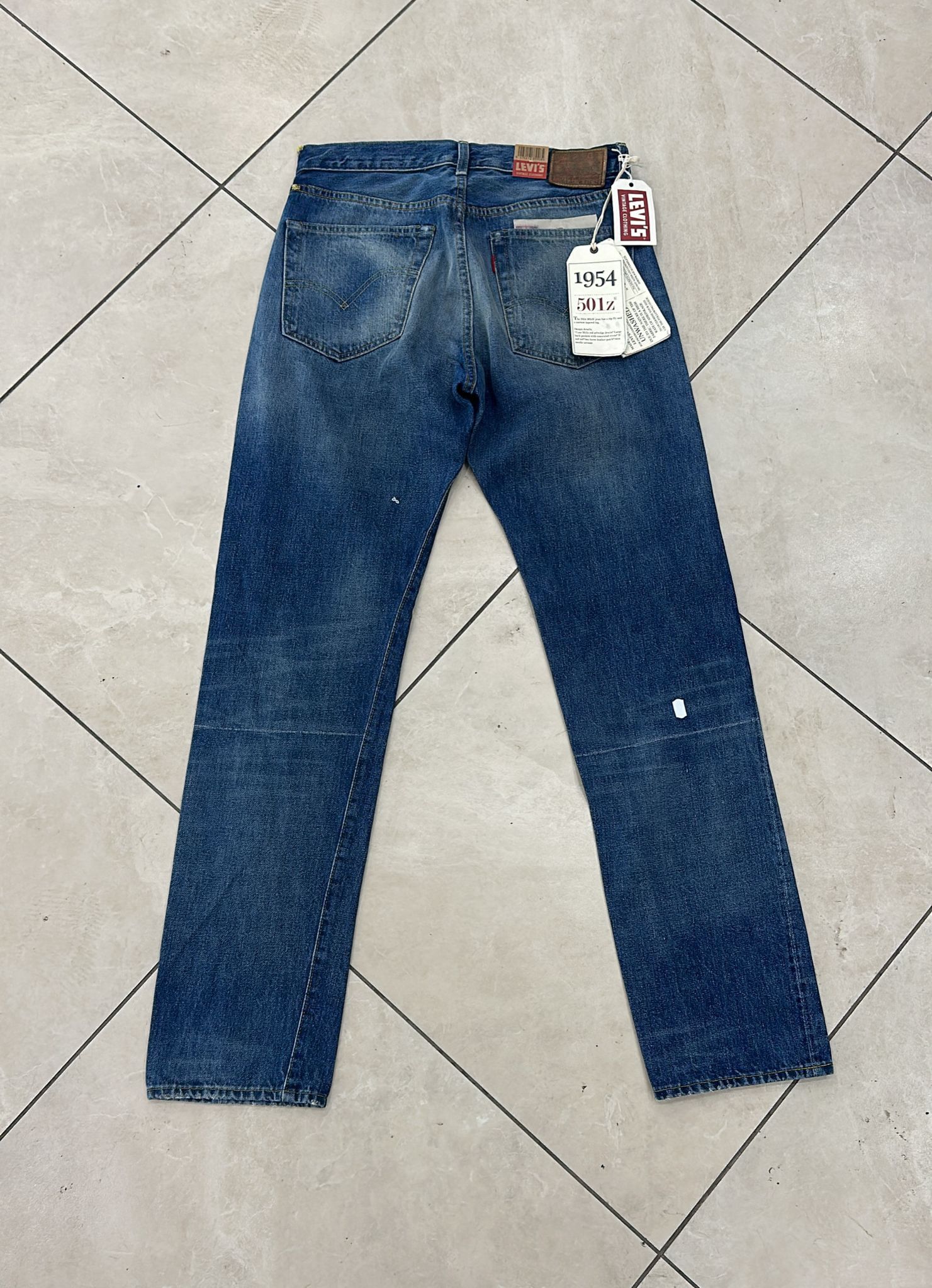 Levi's Vintage Clothing LVC Levi's Vintage Clothing 1954 501Z XX BigE Selvedge Jeans Size US 31 - 2 Thumbnail