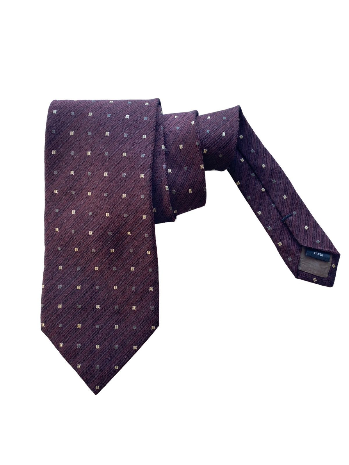 Issey Miyake × SikSilk 🔥 Vintage Issey Miyake Silk Neck Tie IM Product Size ONE SIZE - 1 Thumbnail