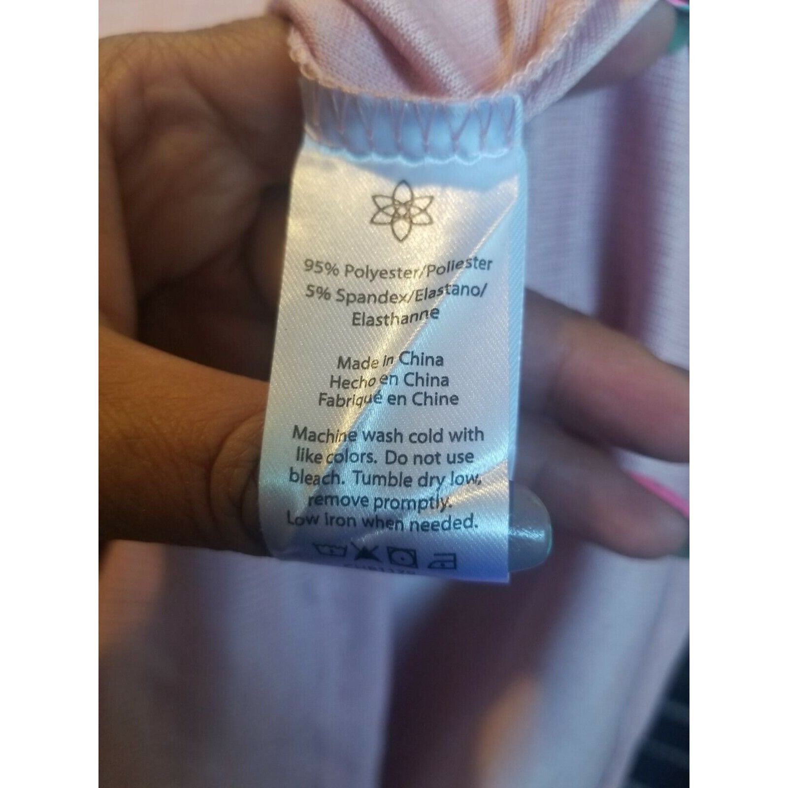 Other ⭐Harmony Sz S Basic Women Active top Coral Pink textured 3/4 Size S / US 4 / IT 40 - 7 Thumbnail