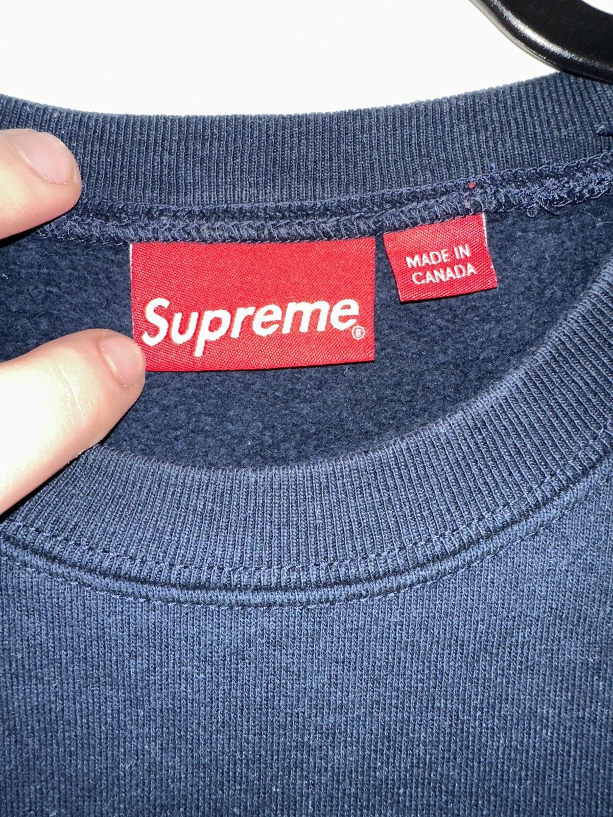 Supreme Supreme Underline Crewneck Size US M / EU 48-50 / 2 - 2 Thumbnail