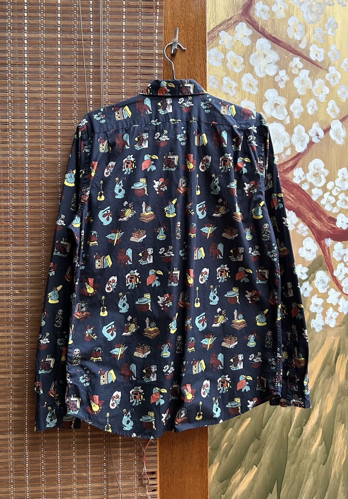 Paul Smith PS Paul Smith Novelty Print Long Sleeve Button-Up Shirt Size US L / EU 52-54 / 3 - 2 Thumbnail
