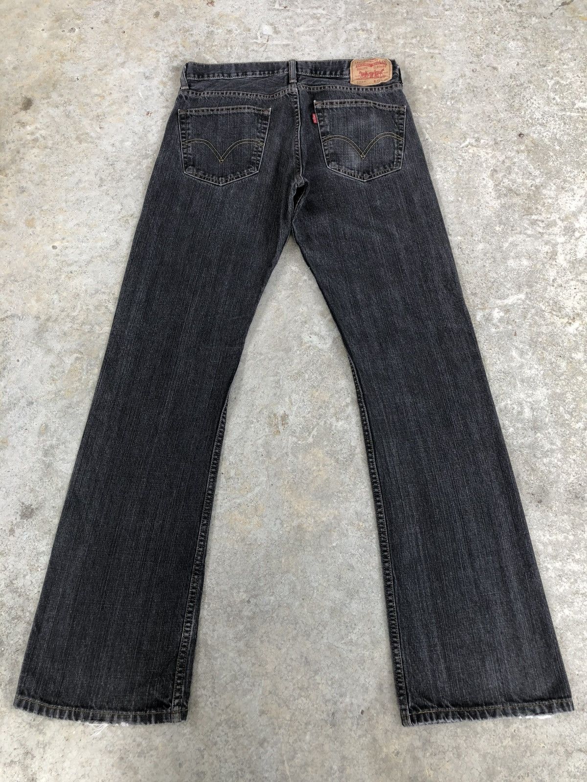 If Six Was Nine Y2k Levi’s 527 Flared Jeans Bootcut Distressed Jeans Size US 33 - 2 Thumbnail