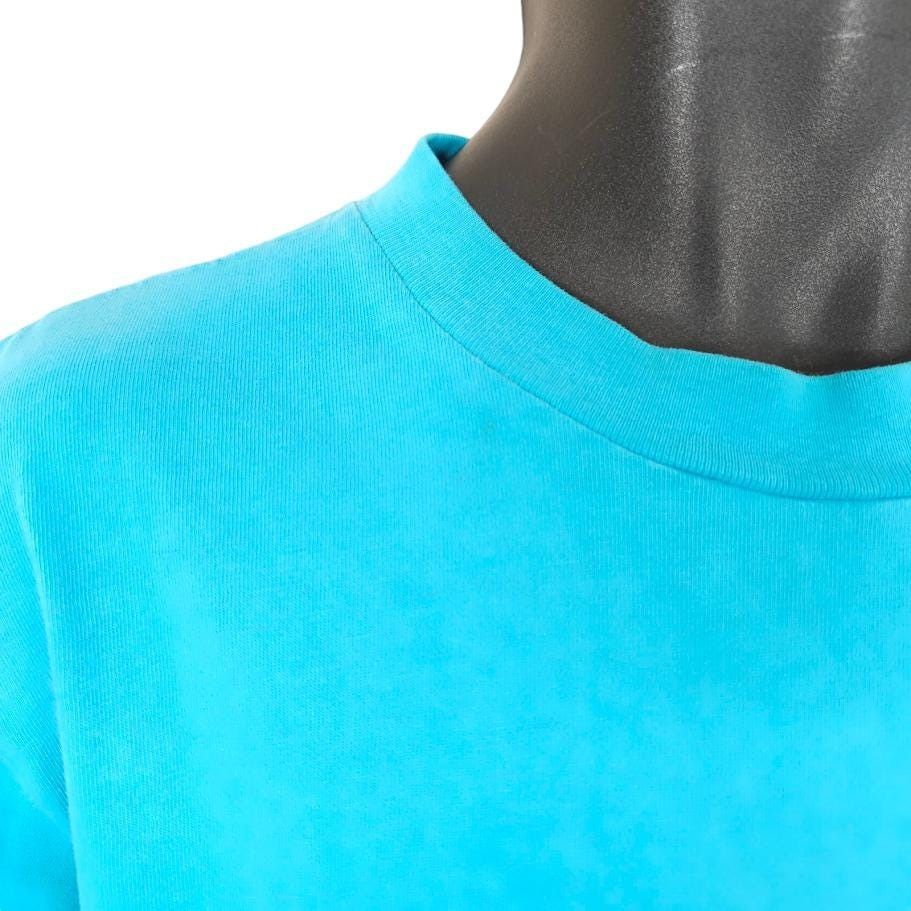 Vintage Vintage Hang Loose Hawaii T Shirt Mens Size Large Blue 80s Size US L / EU 52-54 / 3 - 7 Thumbnail