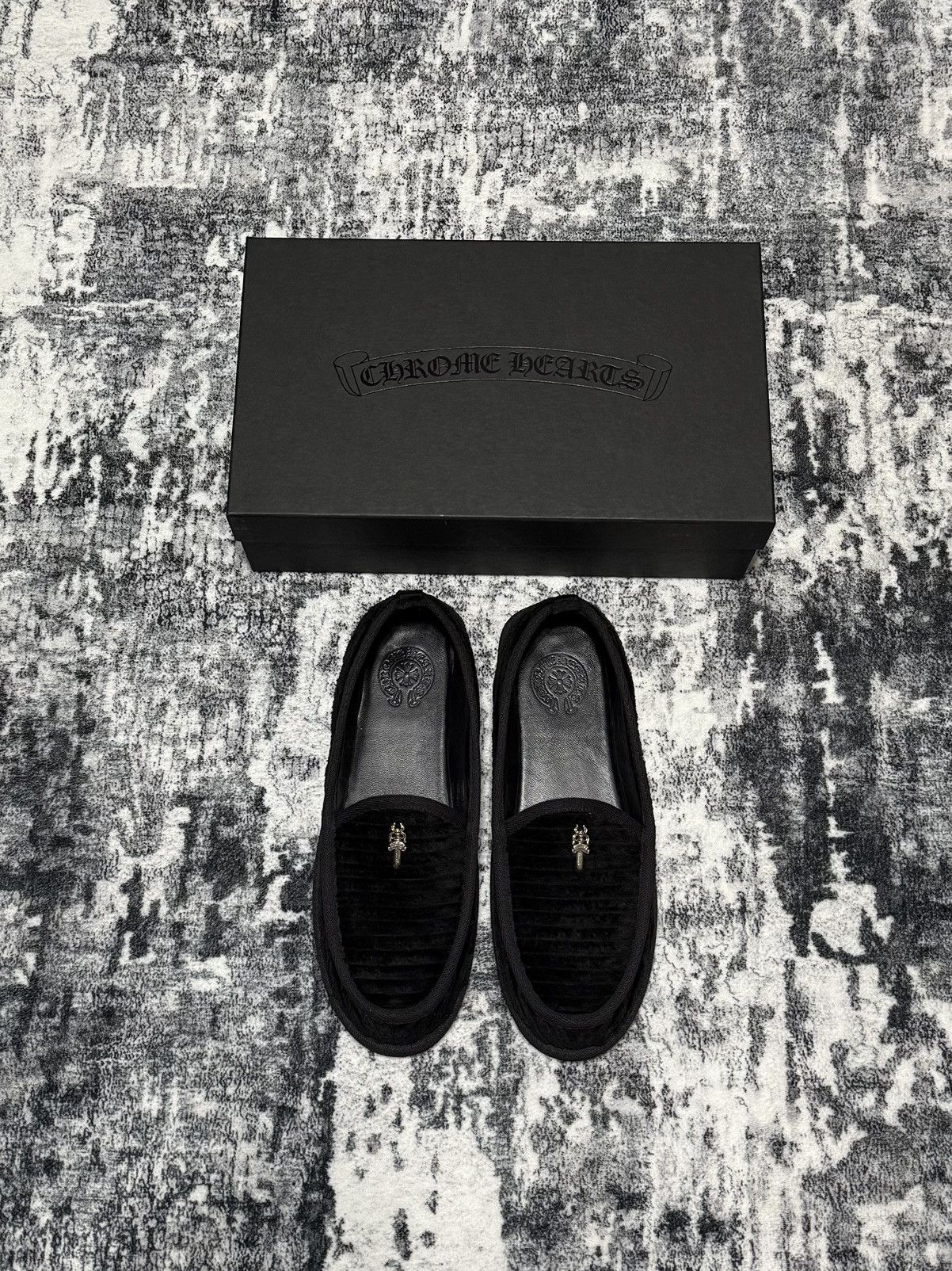 Chrome Hearts Chrome Hearts Dagger Corduroy Slippers Size US 9.5 / EU 42-43 - 4 Thumbnail