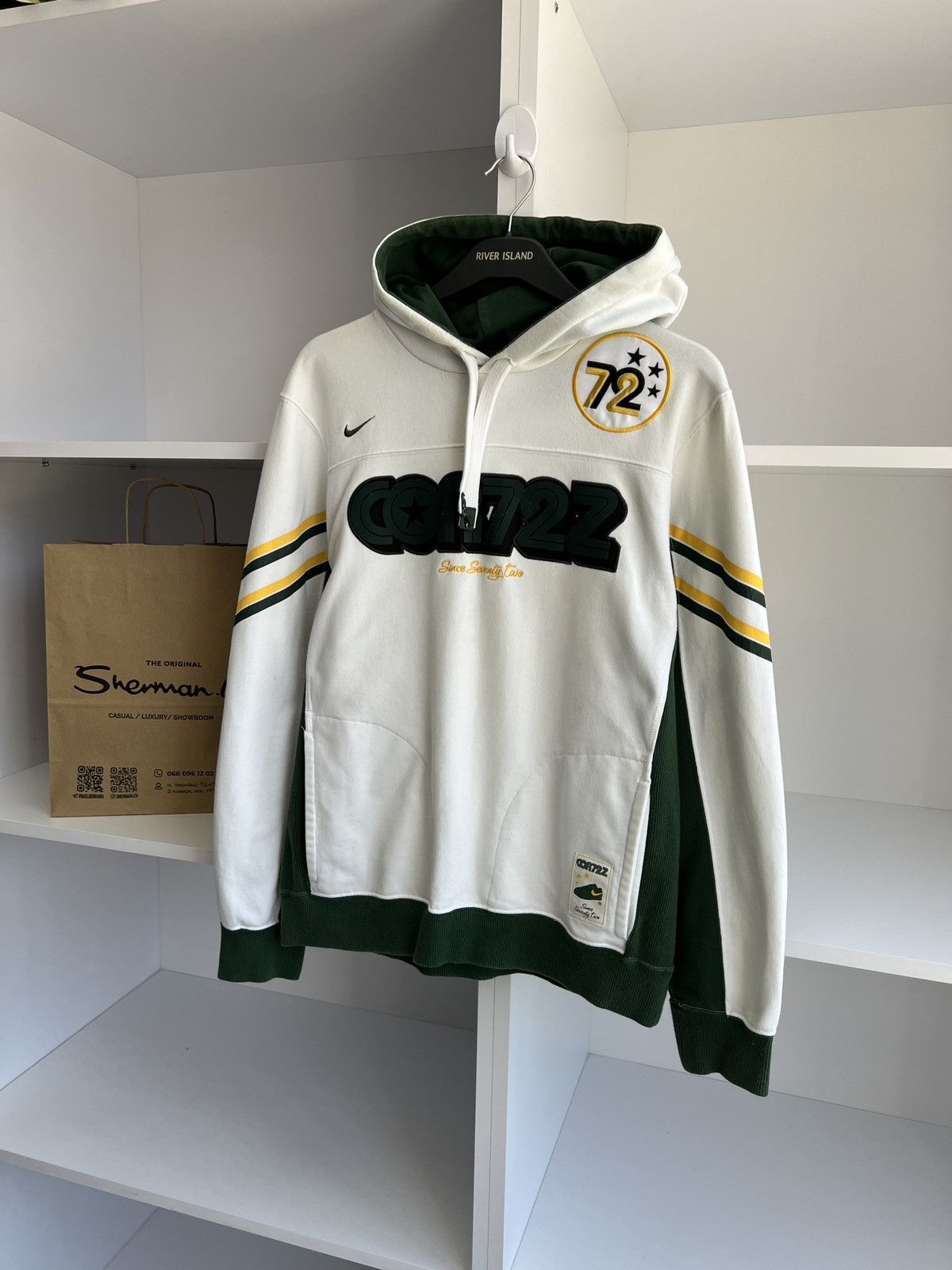 Corteiz × Nike × Vintage Vintage Nike Corteiz Hoodie Size US S / EU 44-46 / 1 - 2 Thumbnail
