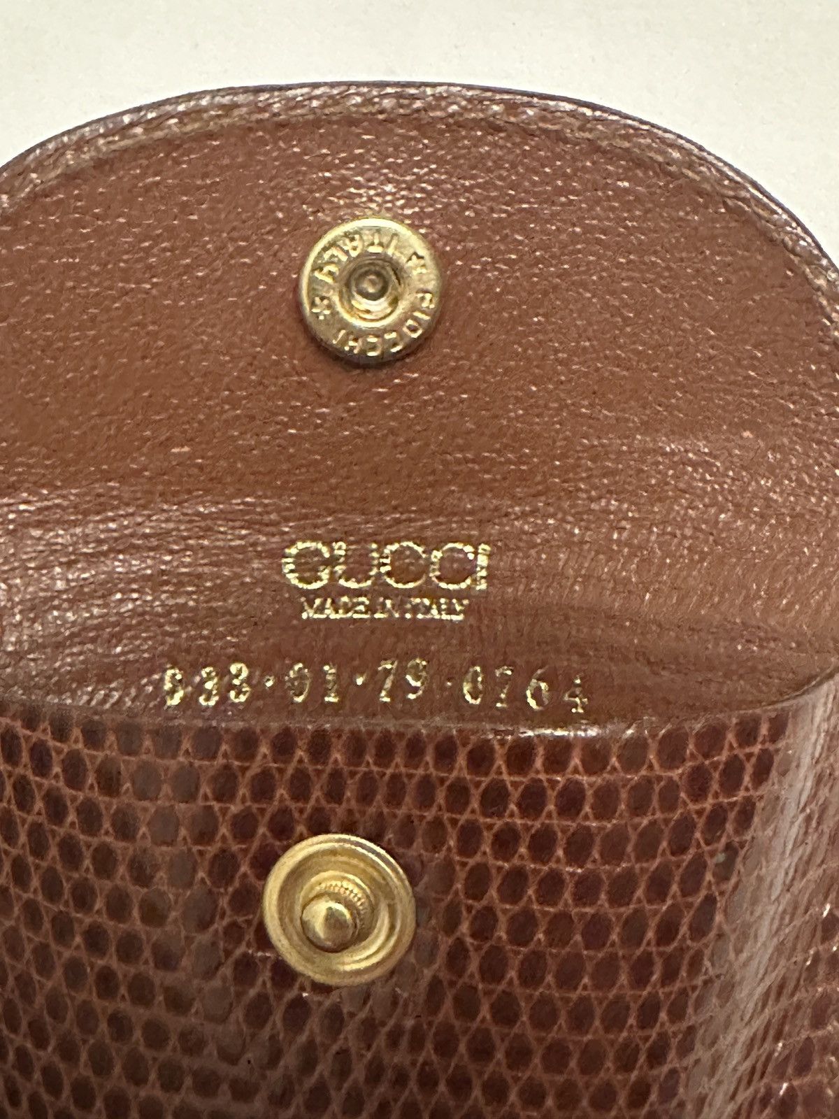 Gucci Vintage 🖤 GUCCI 🖤 Lizard Keychain- Mint💥 Size ONE SIZE - 5 Thumbnail