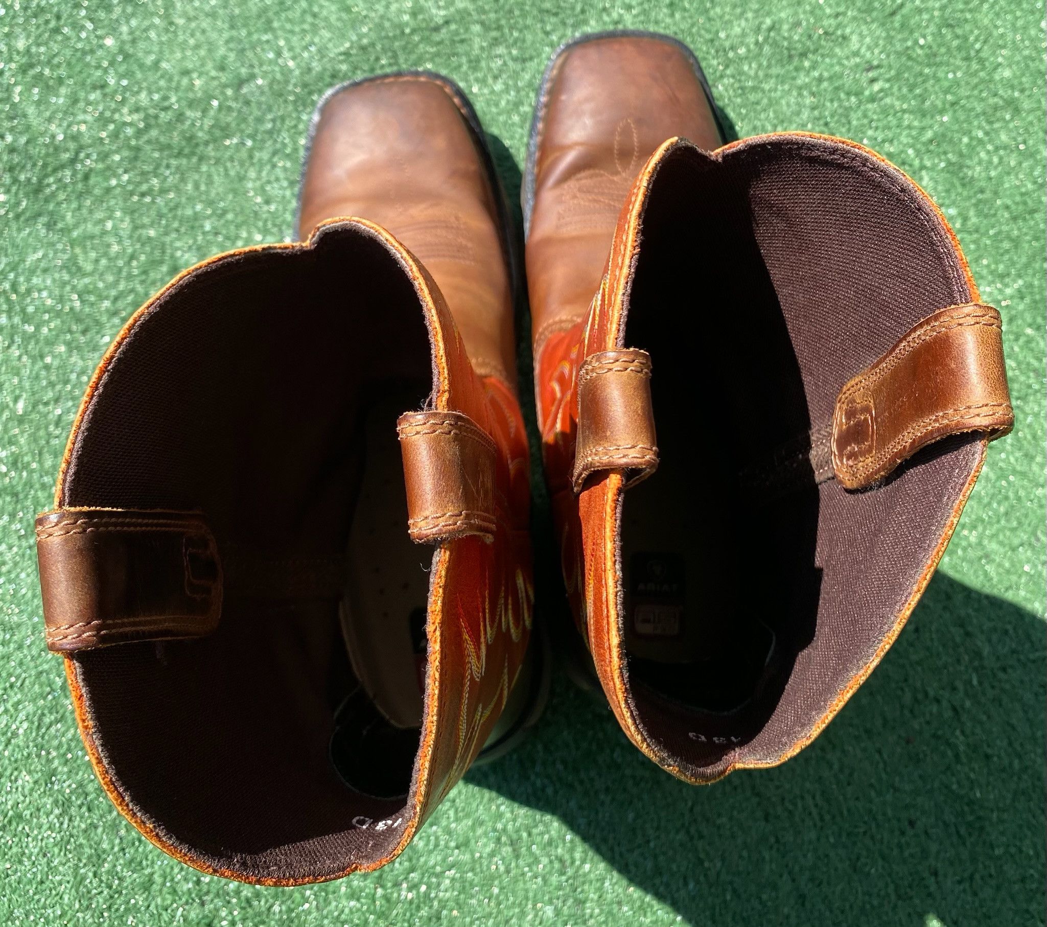 Ariat Ariat Workhog Leather Square Soft Toe Western Work Boots 13D Size US 13 / EU 46 - 5 Thumbnail