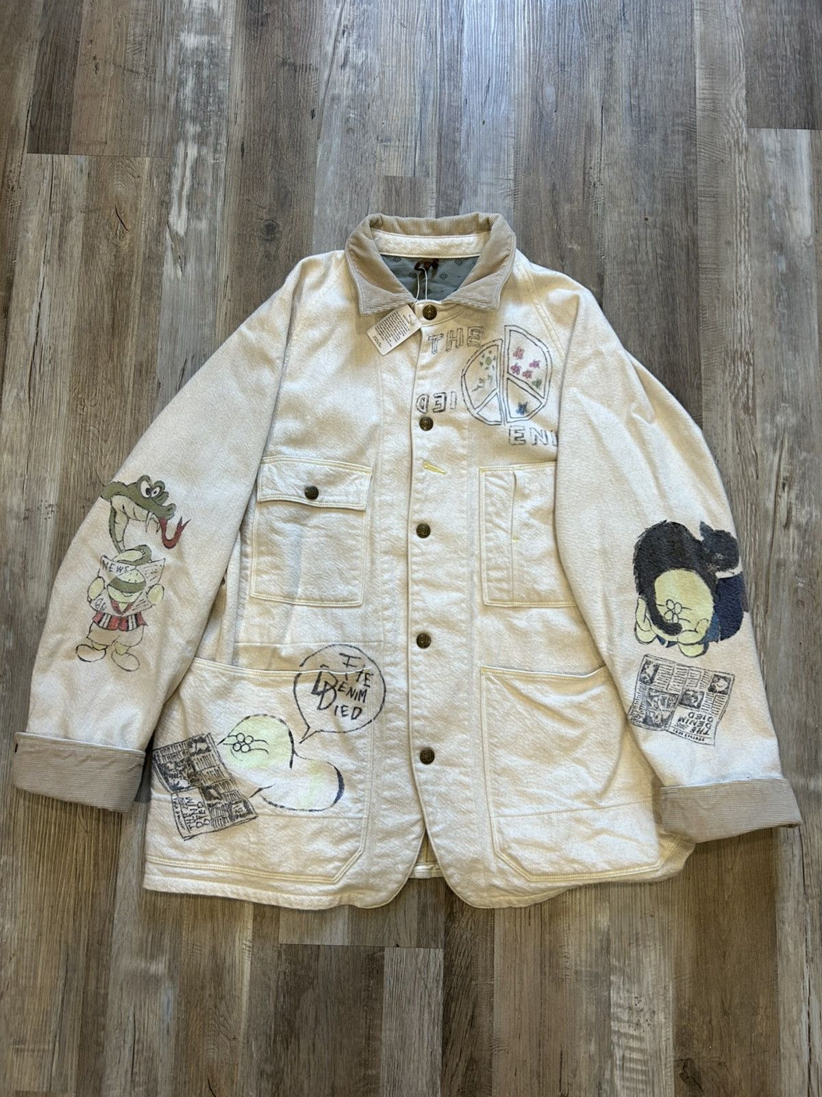 Kapital Kountry WOOL/CORDUROY KAPITAL MEMORIAL CACTUS BEER JKT(Japan exc.) Size US L / EU 52-54 / 3 - 1 Thumbnail