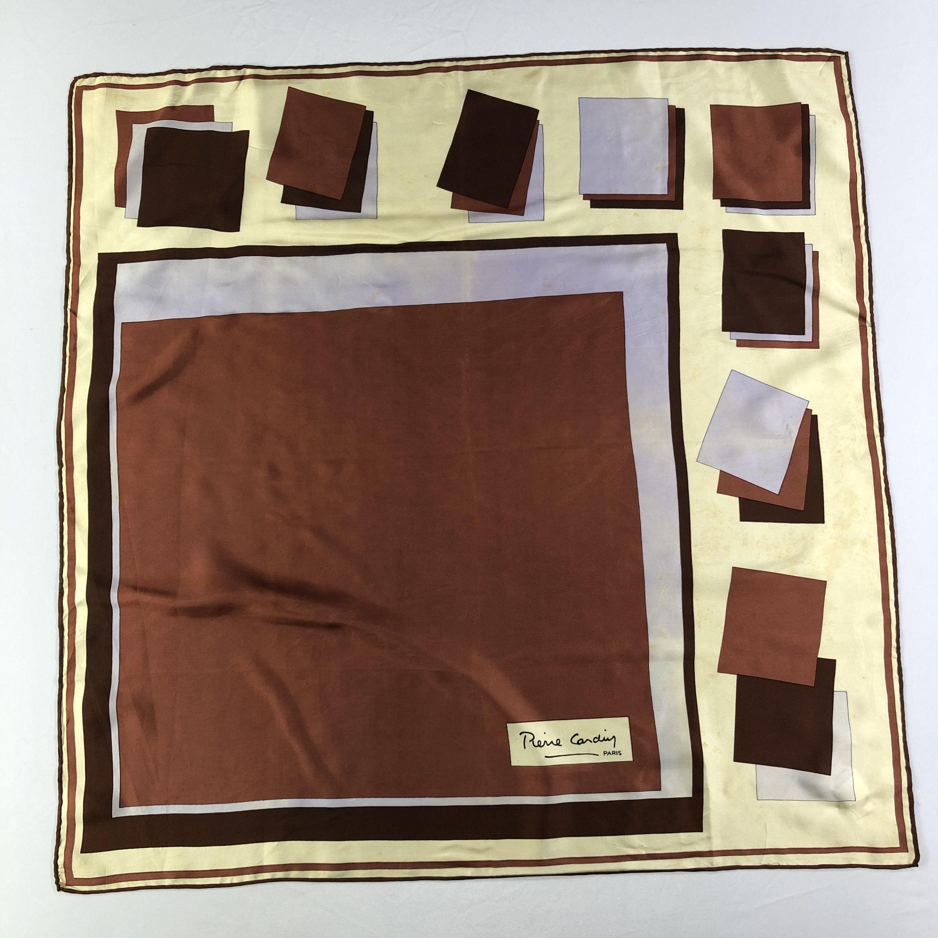 Pierre Cardin Vintage Pierre Cardin Silk Scarf Size ONE SIZE - 2 Thumbnail