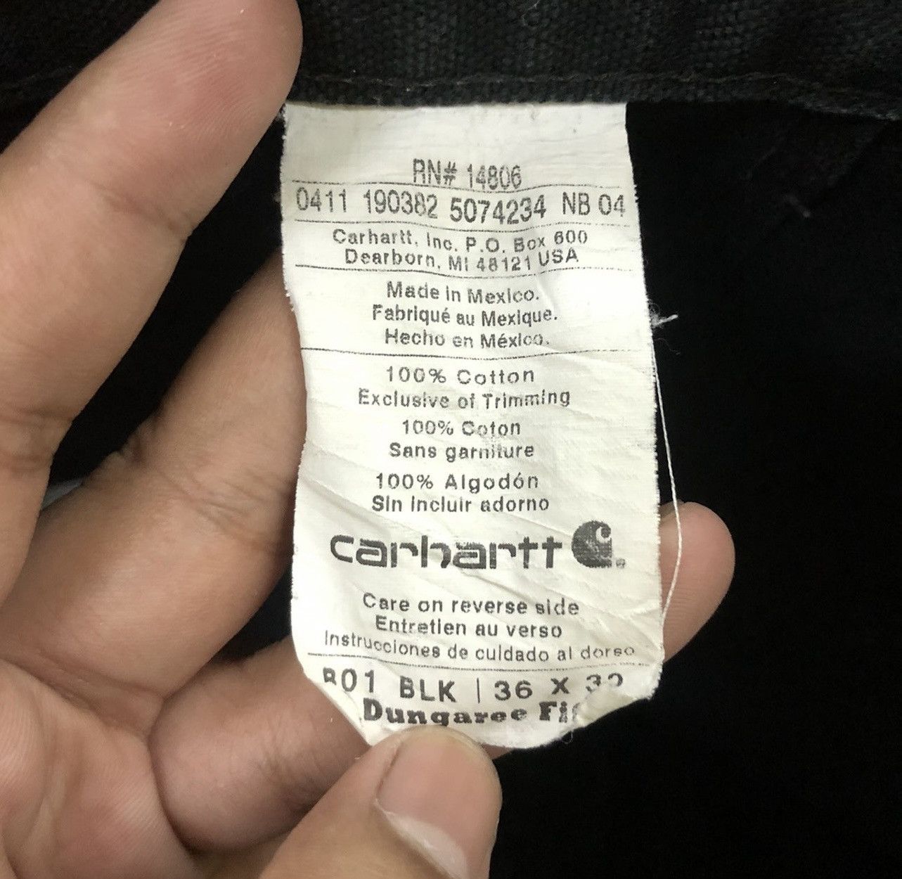 Carhartt 🔥90’s Vintage Carpenter Pants Works Carhartt USA Size US 36 / EU 52 - 10 Thumbnail