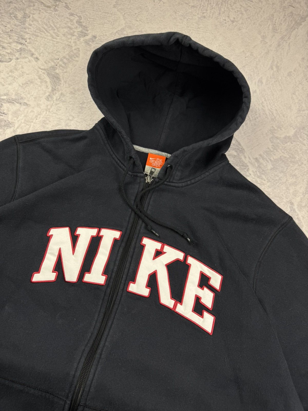 Nike × Vintage NIKE VINTAGE CENTER LOGO OVERSIZE BOXY HOODIE Size US XL / EU 56 / 4 - 4 Thumbnail