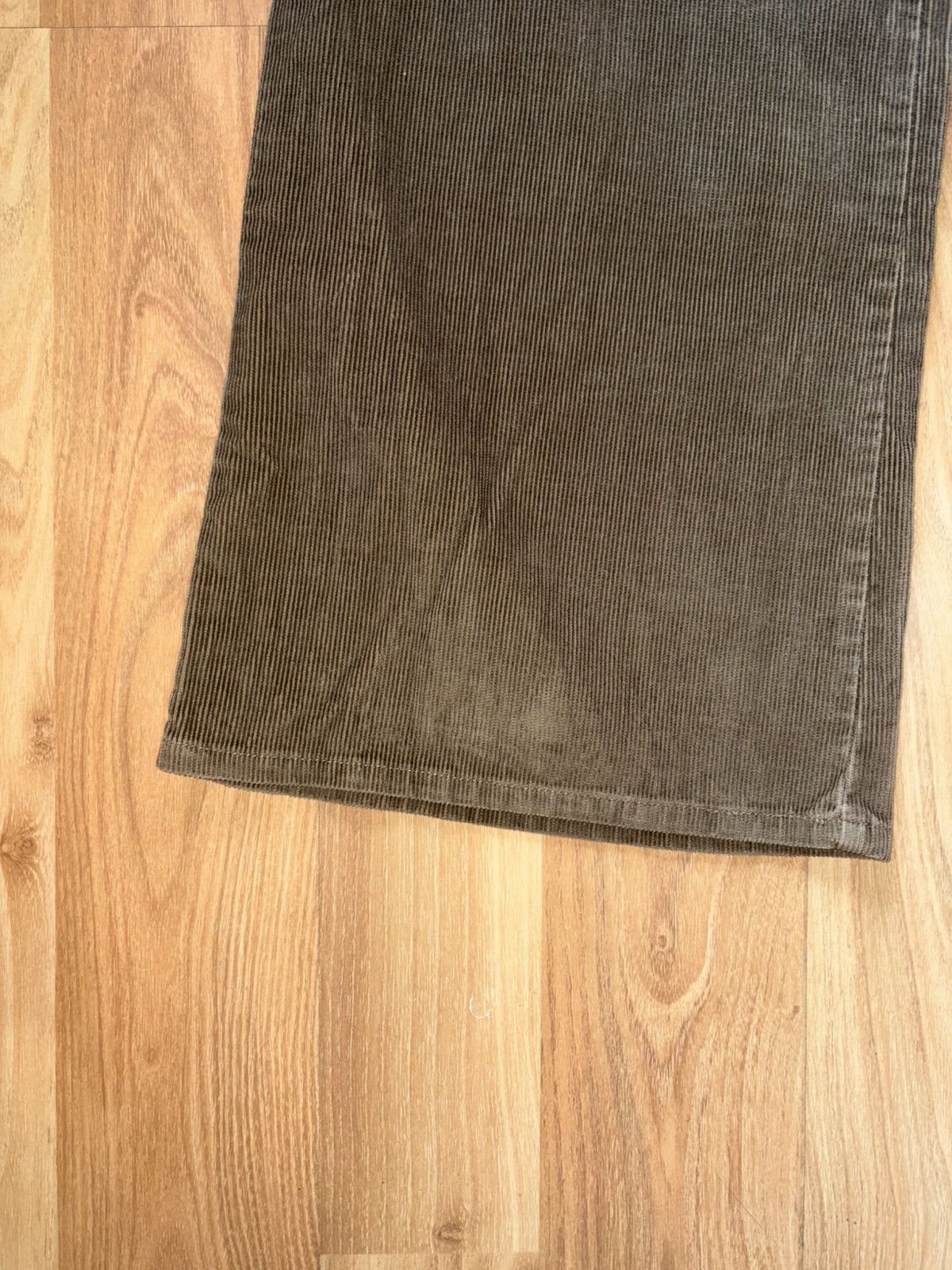 Gap Gap Womens 36 Green Corduroy Pants 1969 Boot Flare Stretch Size 36" / US 14 / IT 50 - 5 Thumbnail