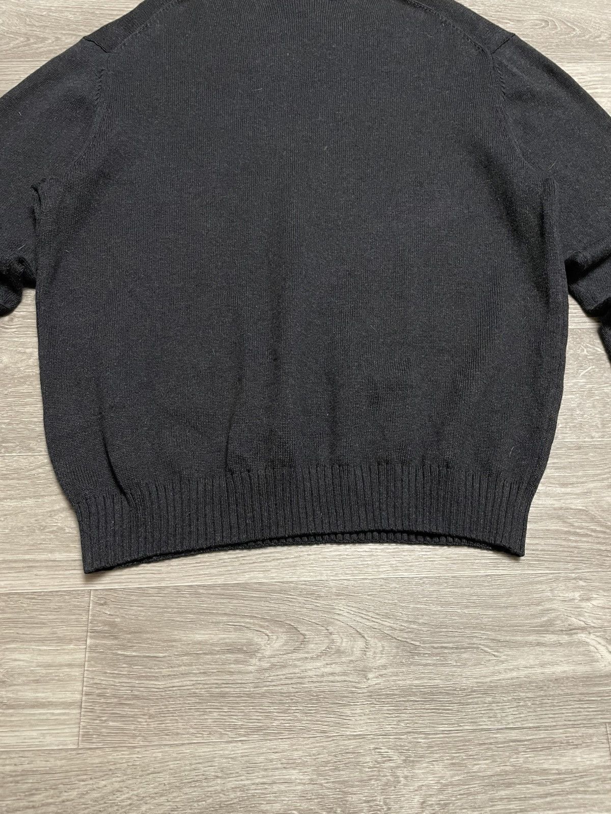 Lacoste Vintage Lacoste Black Sweater Crewneck Size US XL / EU 56 / 4 - 13 Thumbnail