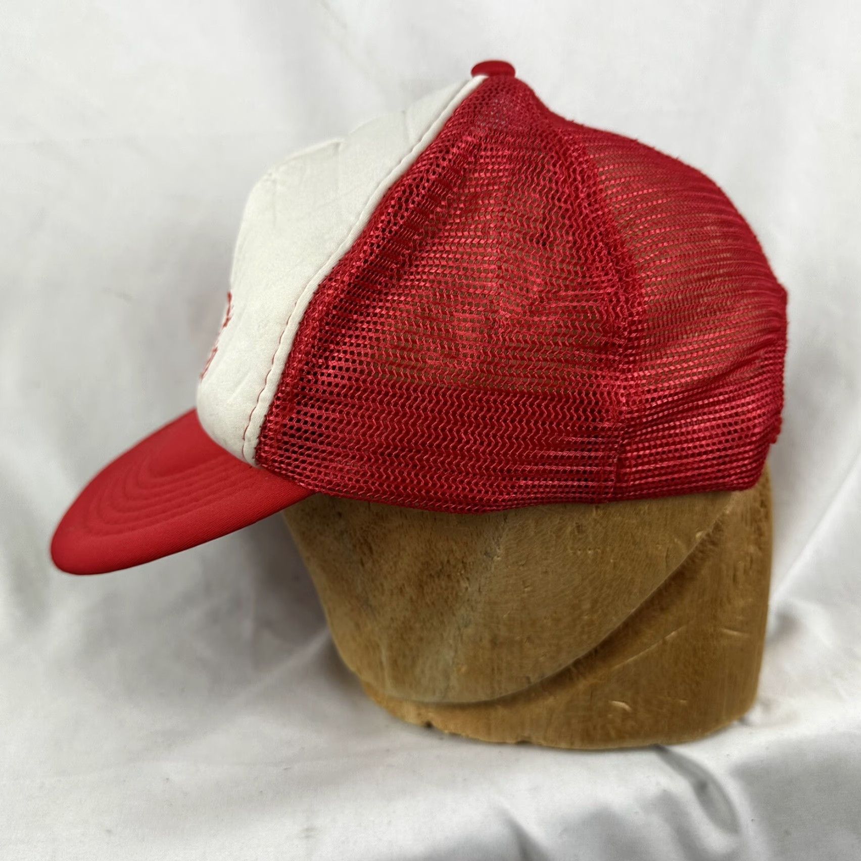 Vintage VINTAGE Coca Cola Hat Trucker Cap 1980s French S Size ONE SIZE - 2 Thumbnail