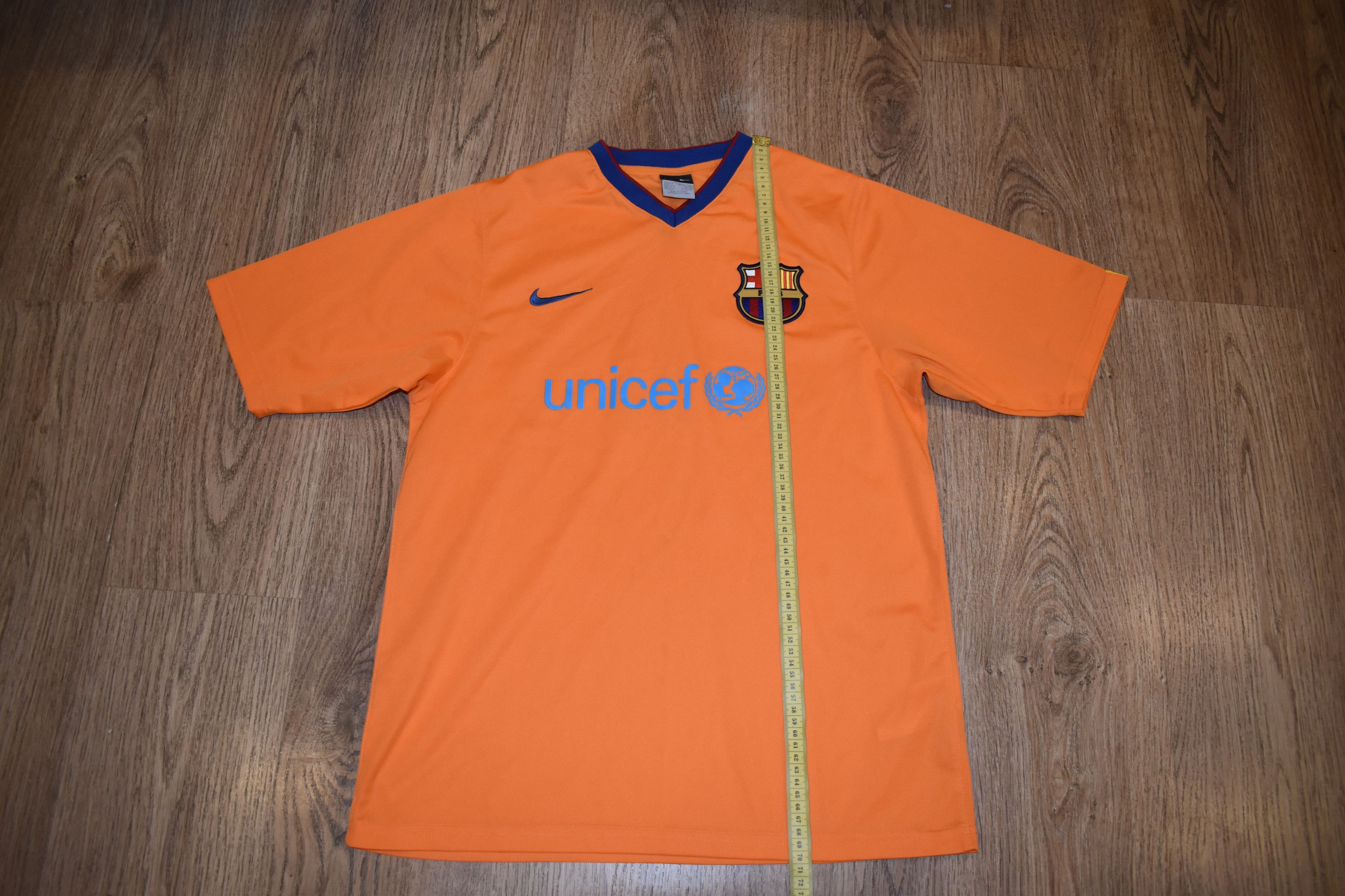 Nike BARCELONA 2006 2008 AWAY FOOTBALL JERSEY NIKE SIZE M MEN Size US M / EU 48-50 / 2 - 2 Thumbnail