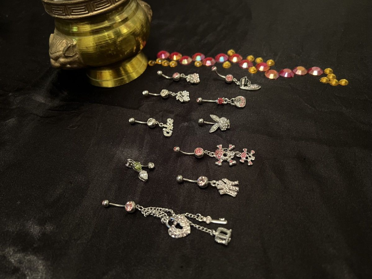 Other 10 Piece Belly Button Rings Size ONE SIZE - 2 Thumbnail