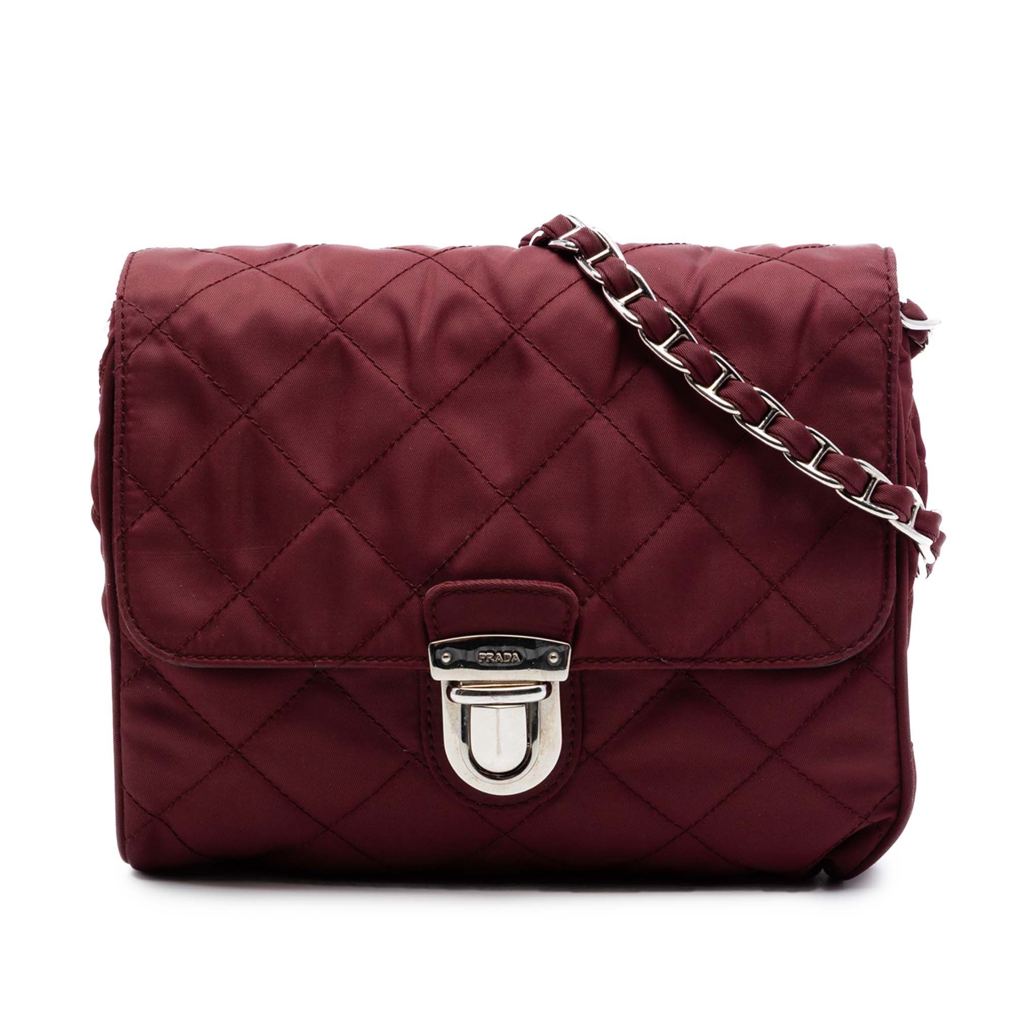 Prada Impuntu Tessuto Chain Crossbody Size ONE SIZE - 1 Thumbnail