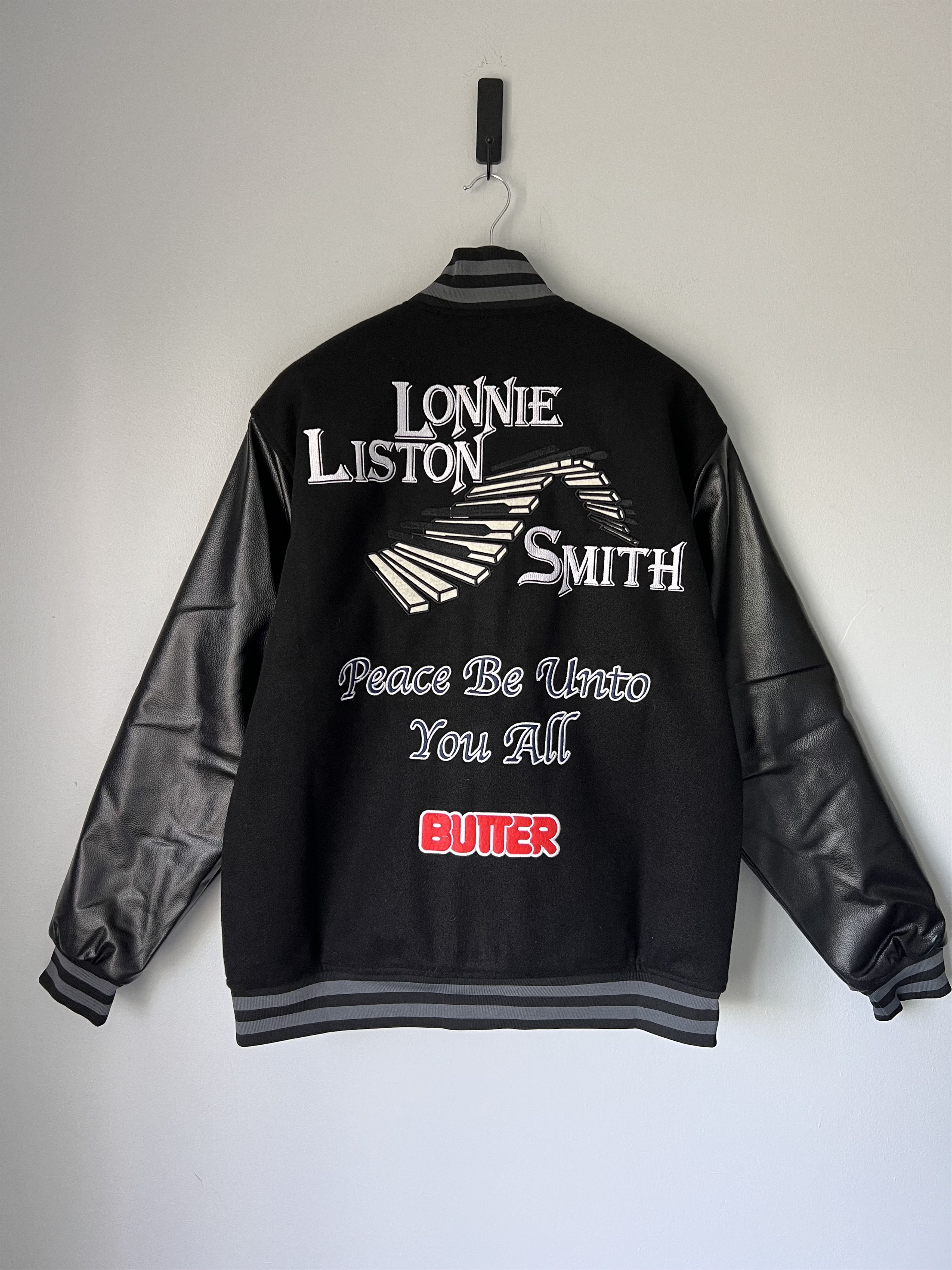 Butter Goods Butter Goods Lonnie Liston Smith Varsity Jacket in Black Size US M / EU 48-50 / 2 - 5 Thumbnail