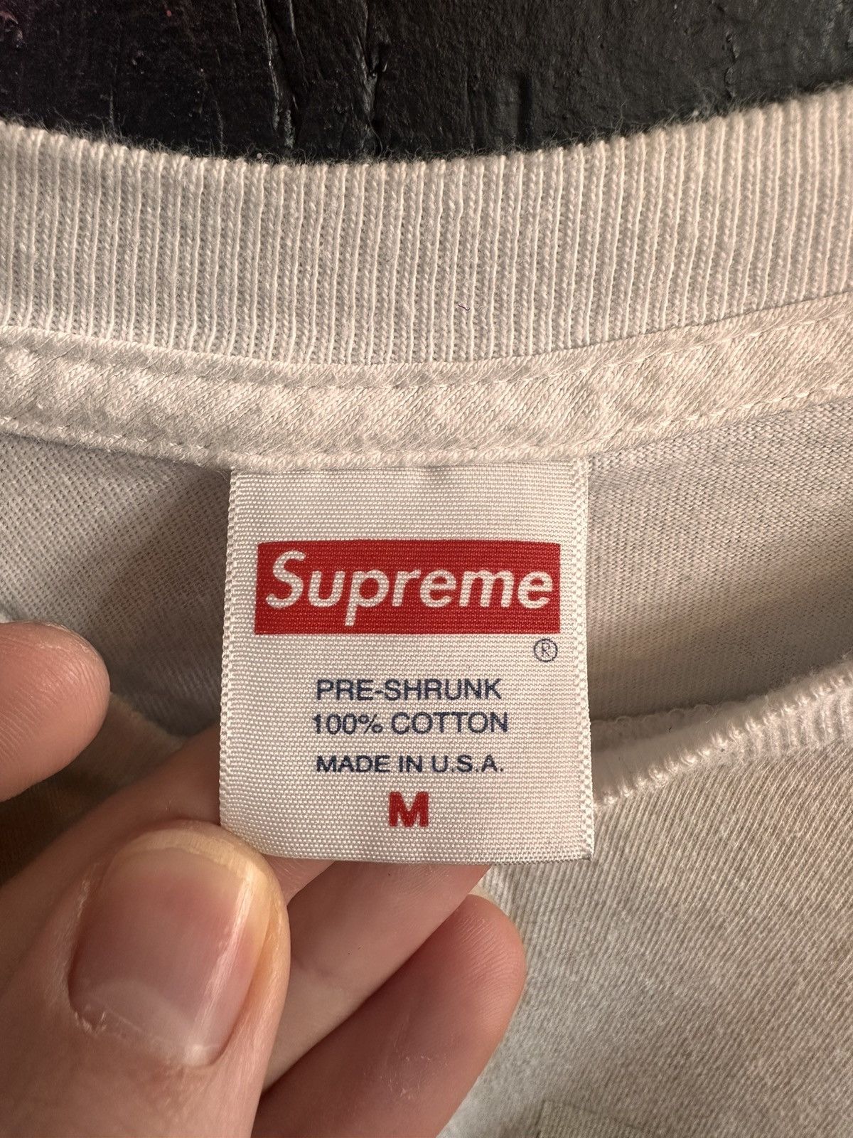 Supreme Supreme Sekintani La Norihiro T white Size US M / EU 48-50 / 2 - 4 Thumbnail