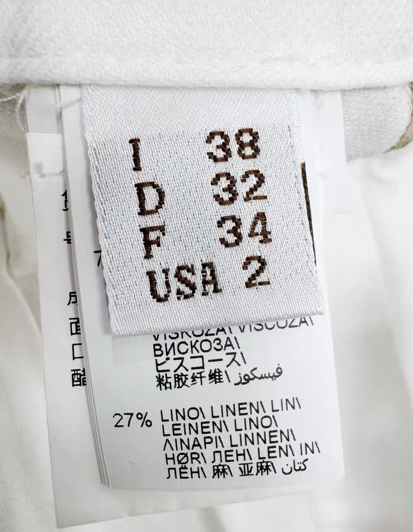 Brunello Cucinelli Brunello cucinelli BC white five-point pants Size 38" / US 16 / IT 52 - 5 Thumbnail