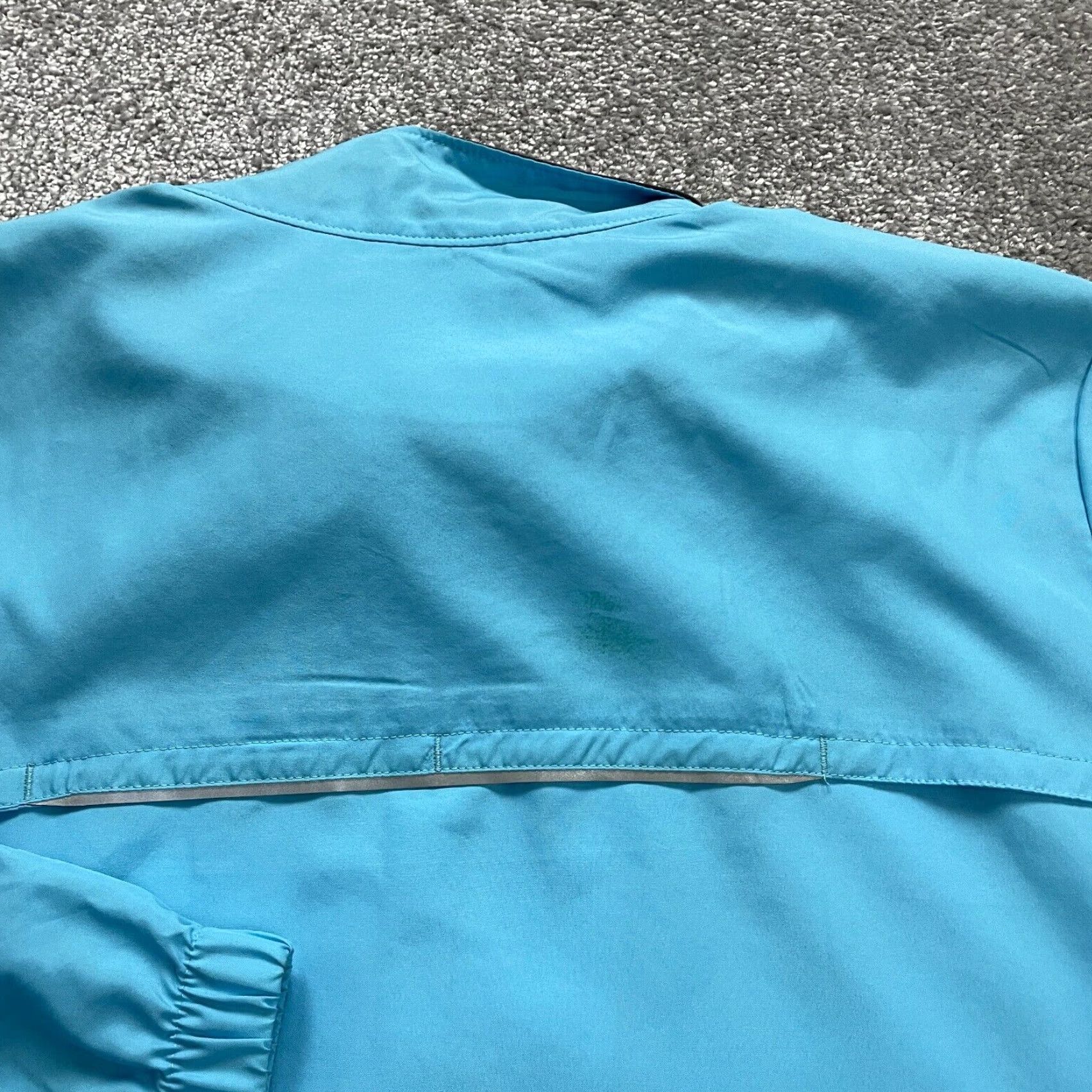 New Balance New Balance Windbreaker Jacket Womens XL Blue Full Zip Pockets High Neck Outdoor Casual Activewear Sports Size XL / US 12-14 / IT 48-50 - 3 Thumbnail