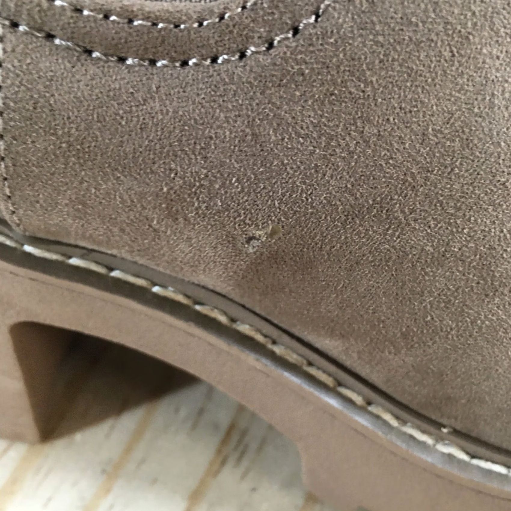 Vintage Universal Thread Boots Womens 6.5 Crispin Chelsea Zip Beige Casual Bootie Mens? No Size US 7 / IT 37 - 5 Thumbnail